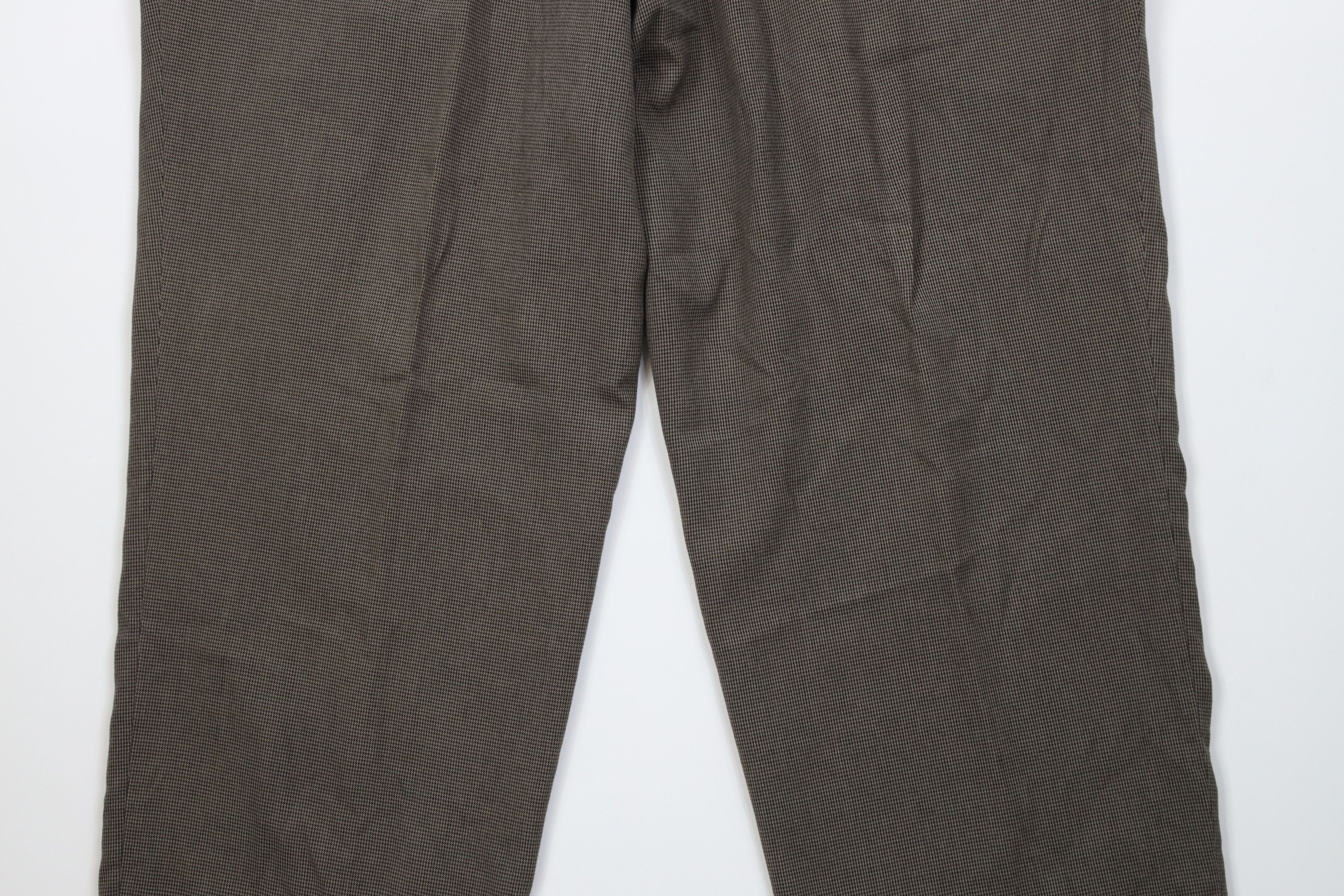 Vintage Vintage 90s Streetwear Houndstooth Wide Leg Chino Pants Size US 34 / EU 50 - 12 Thumbnail