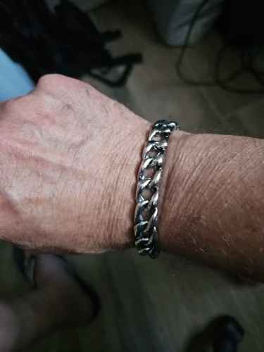 Vintage Miami Cuban Chain Bracelet Size ONE SIZE - 2 Thumbnail