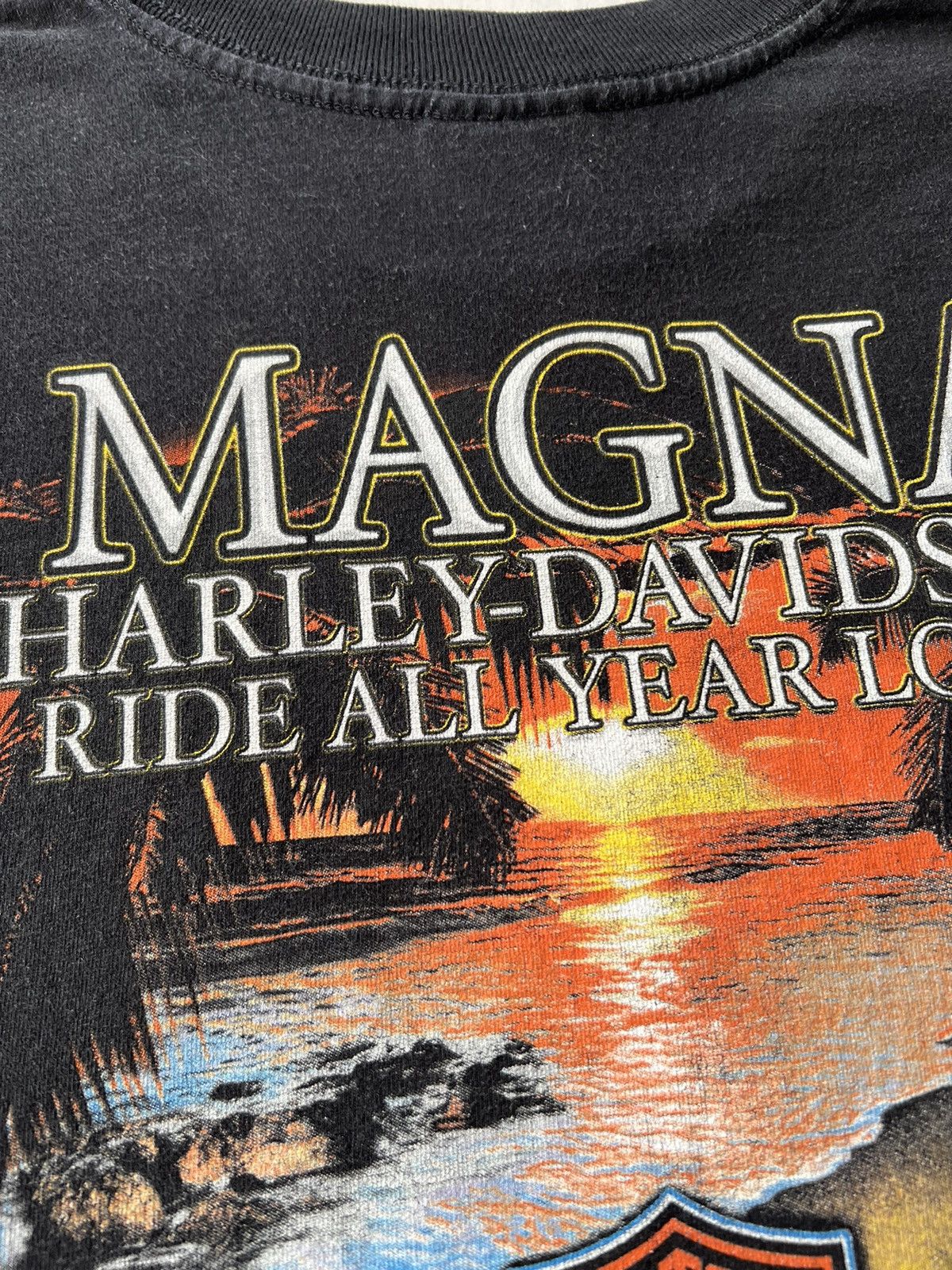 Harley Davidson Vintage 2007 Harley Davidson Bike Dominican Republic T-shirt Size US L / EU 52-54 / 3 - 17 Thumbnail