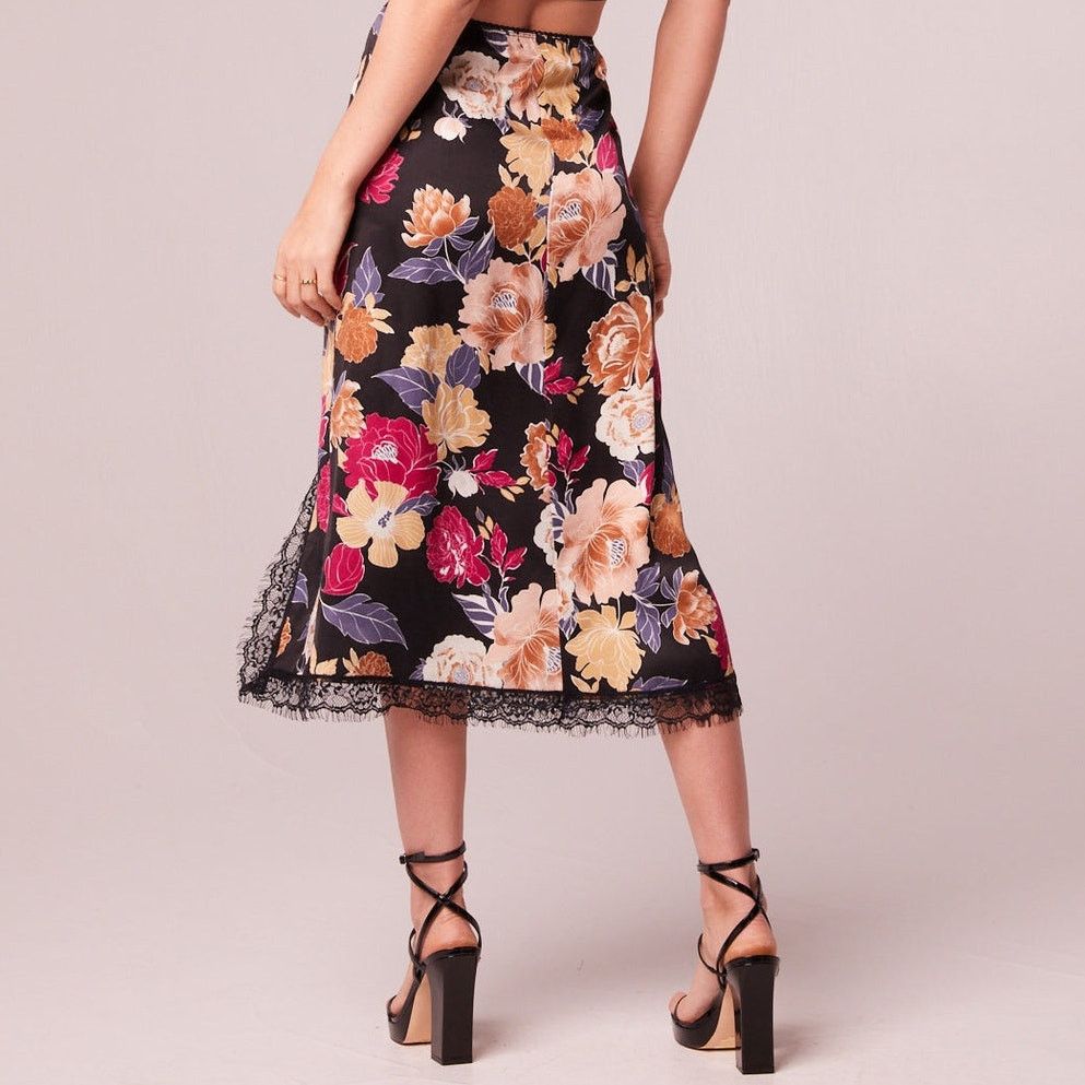 Other NWT Band of the Free Lilou Lace Slip Midi Skirt Sz. S [4-6] Size 27" / US 4 / IT 40 - 6 Thumbnail