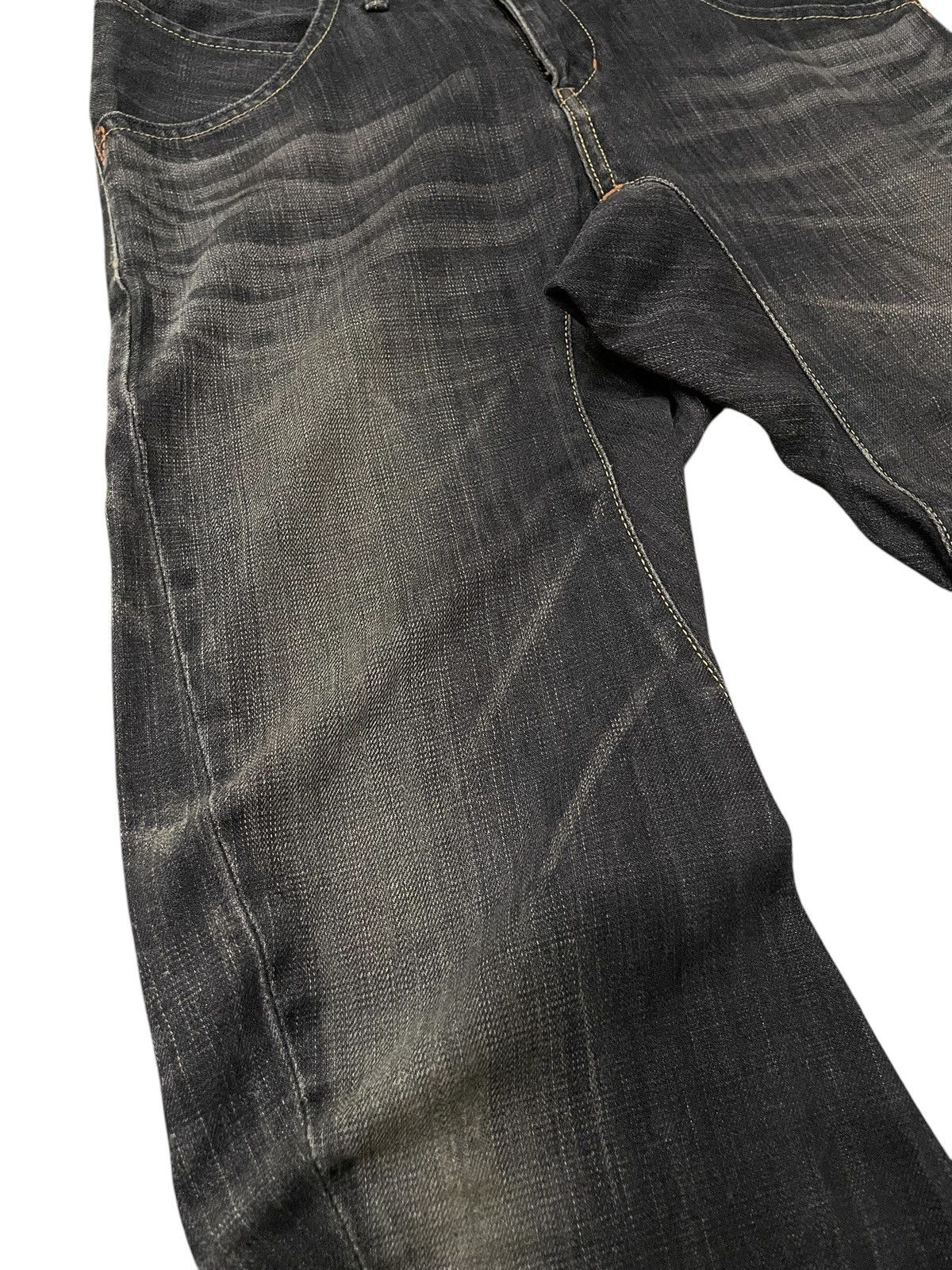 Beauty Beast × Edwin × Japanese Brand Vintage Edwin E Function Engineered Spiral Leg Jeans Size US 30 / EU 46 - 18 Thumbnail
