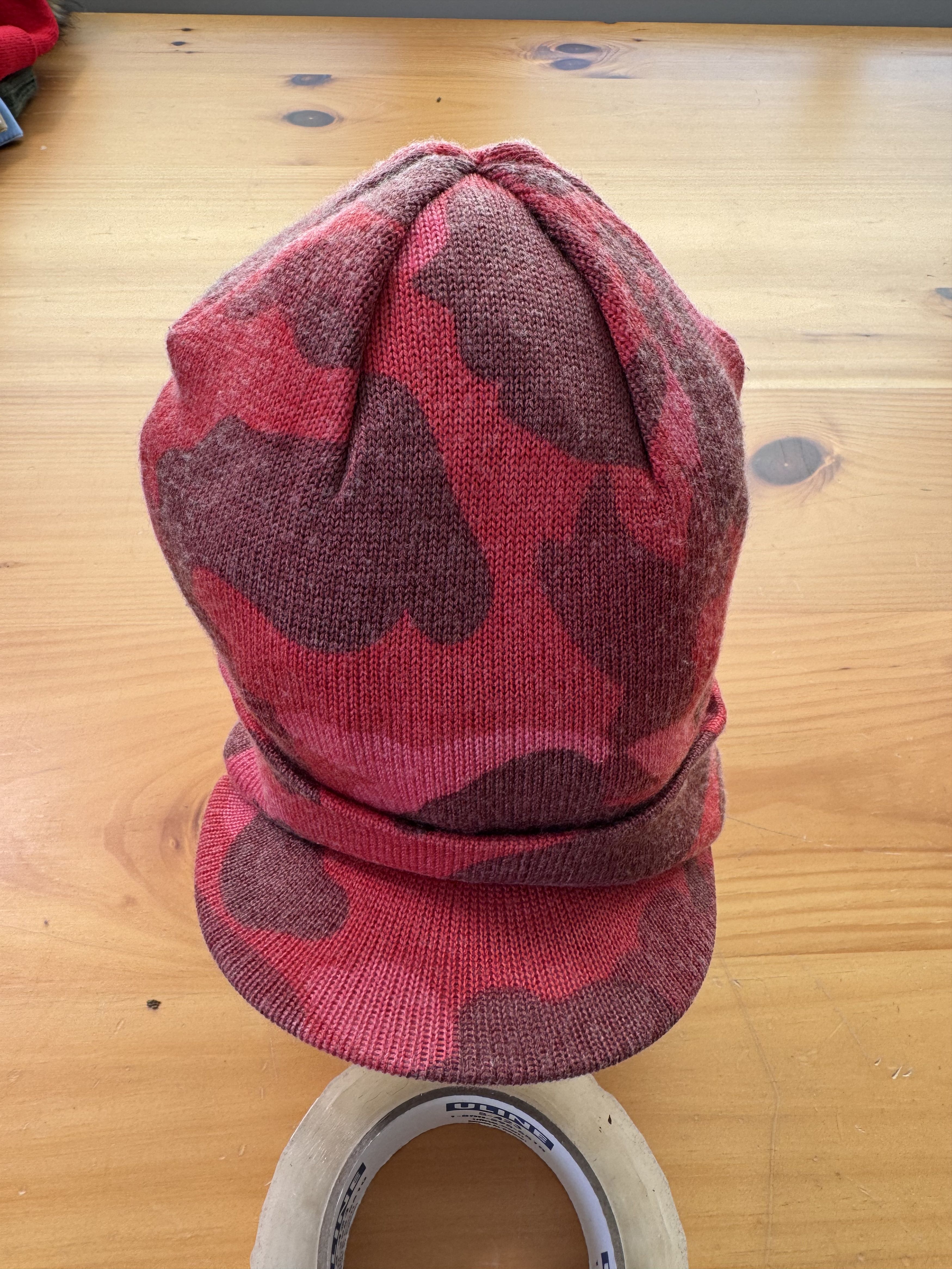 Bape 00's Bape Bathing Ape Beanie Brim Camo Size ONE SIZE - 4 Thumbnail