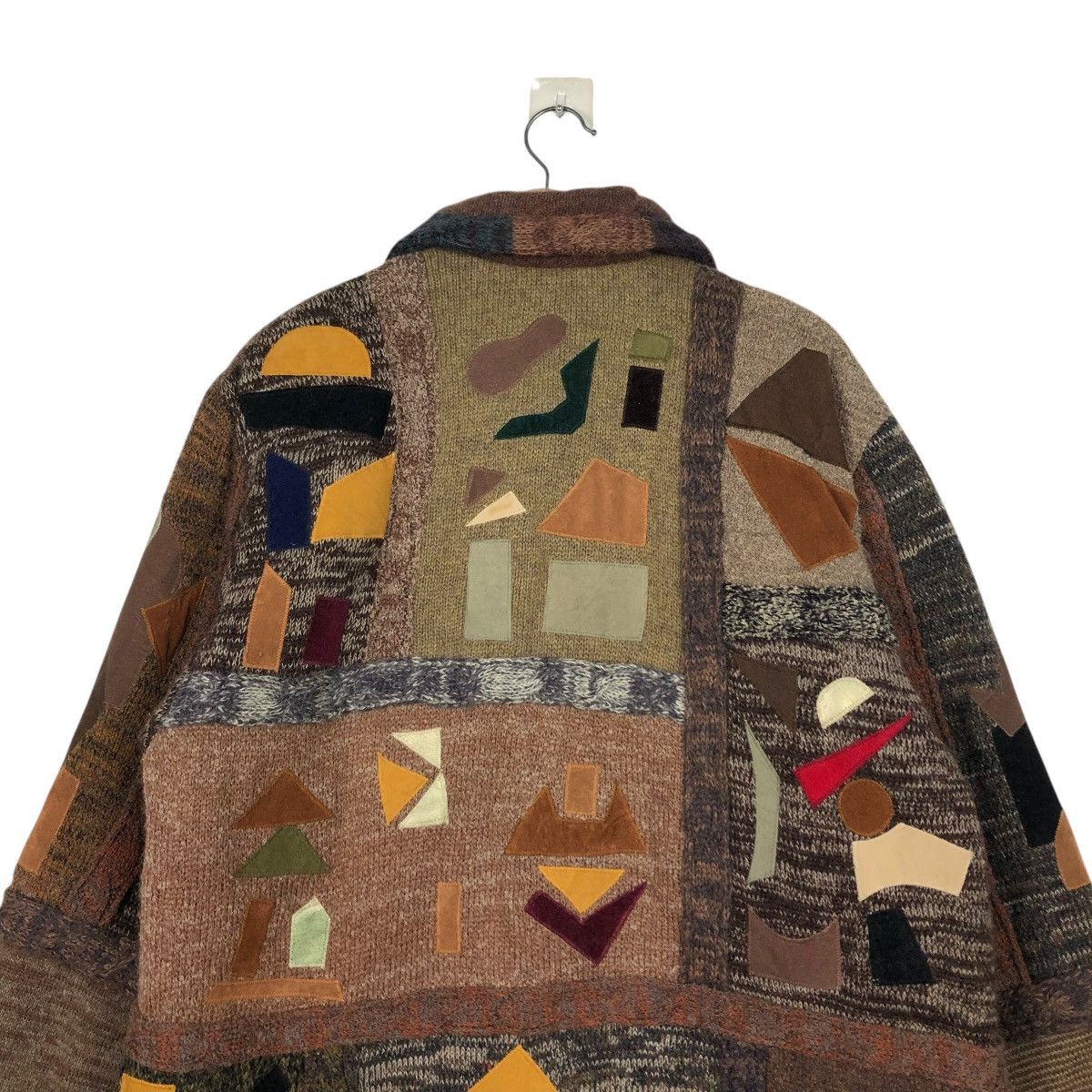 Japanese Brand × Vintage 🔥VINTAGE PATCHWORK DESIGN UNBRAND JACKET ISSEY MIYAKE Size US L / EU 52-54 / 3 - 11 Thumbnail