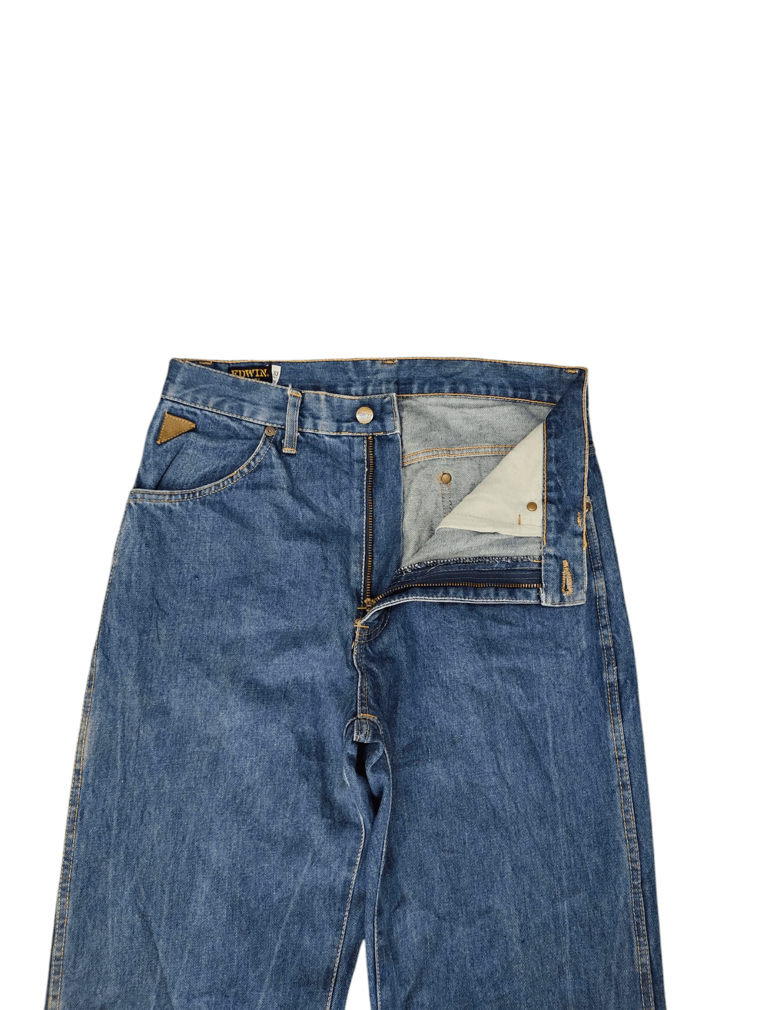 Comme des Garcons × Undercover Loose Jeans Edwin Japan Clawmark Faded Denim Wide Leg Size US 32 / EU 48 - 7 Thumbnail