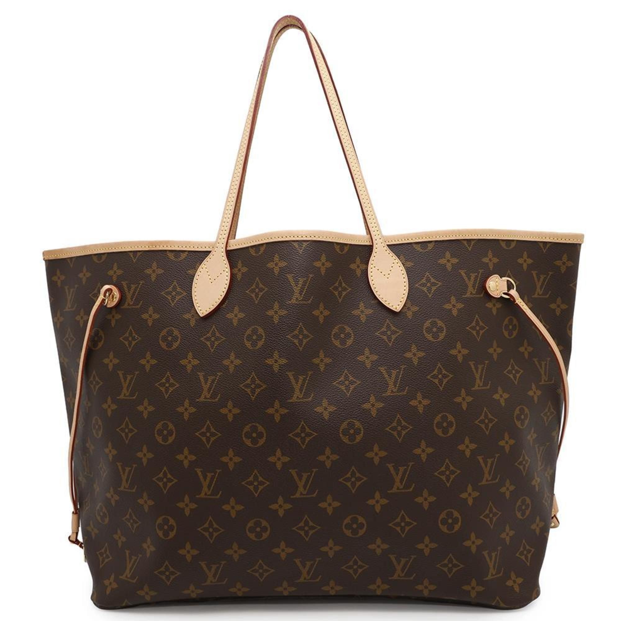 Louis Vuitton Tote Bag Monogram Neverfull Gm M46978 Louis Vuitton in Beige, Women's