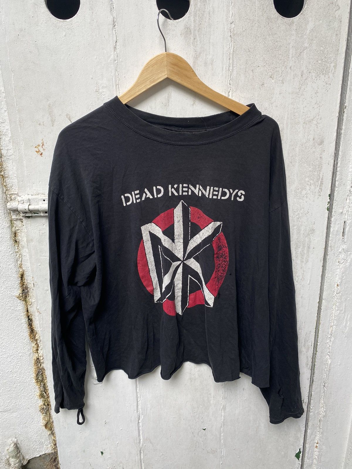 image of Vintage Extremely 80's Dead Kennedy’S Band Shirt in Black, Men's (Size Large)