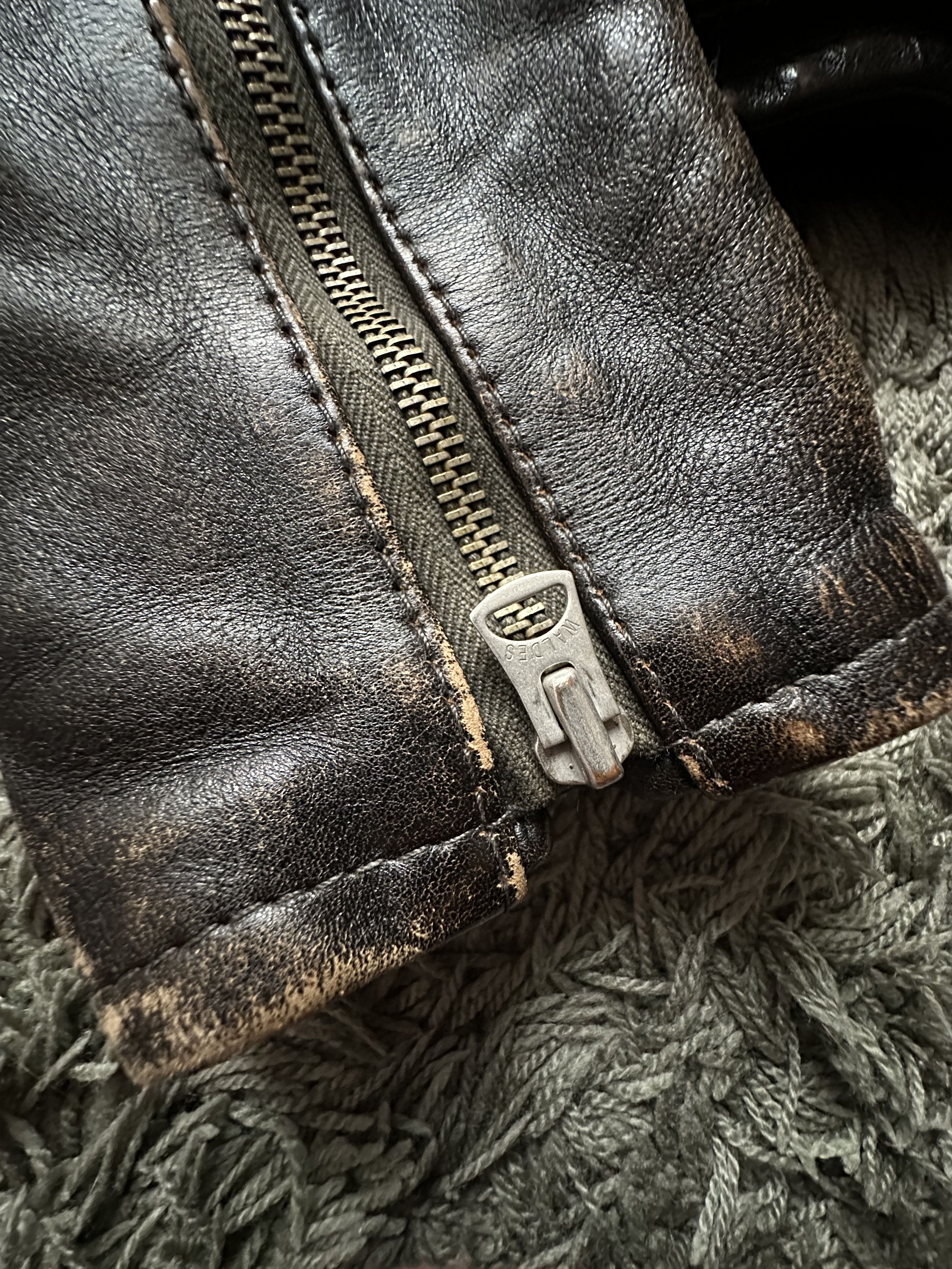 Blackmeans Blackmeans Sid Vicious Leather Jacket 2011 Size US L / EU 52-54 / 3 - 5 Thumbnail