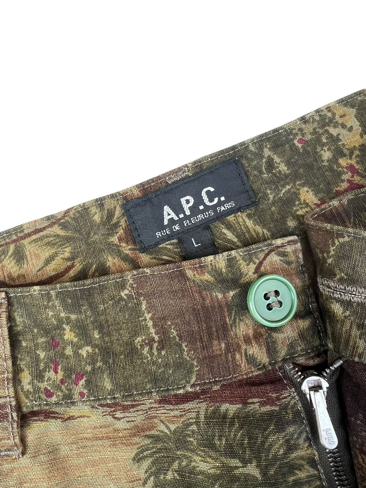 A.P.C. Vintage 90s A.P.C. Made in France 3 Quarter Pant Size US 31 - 7 Thumbnail