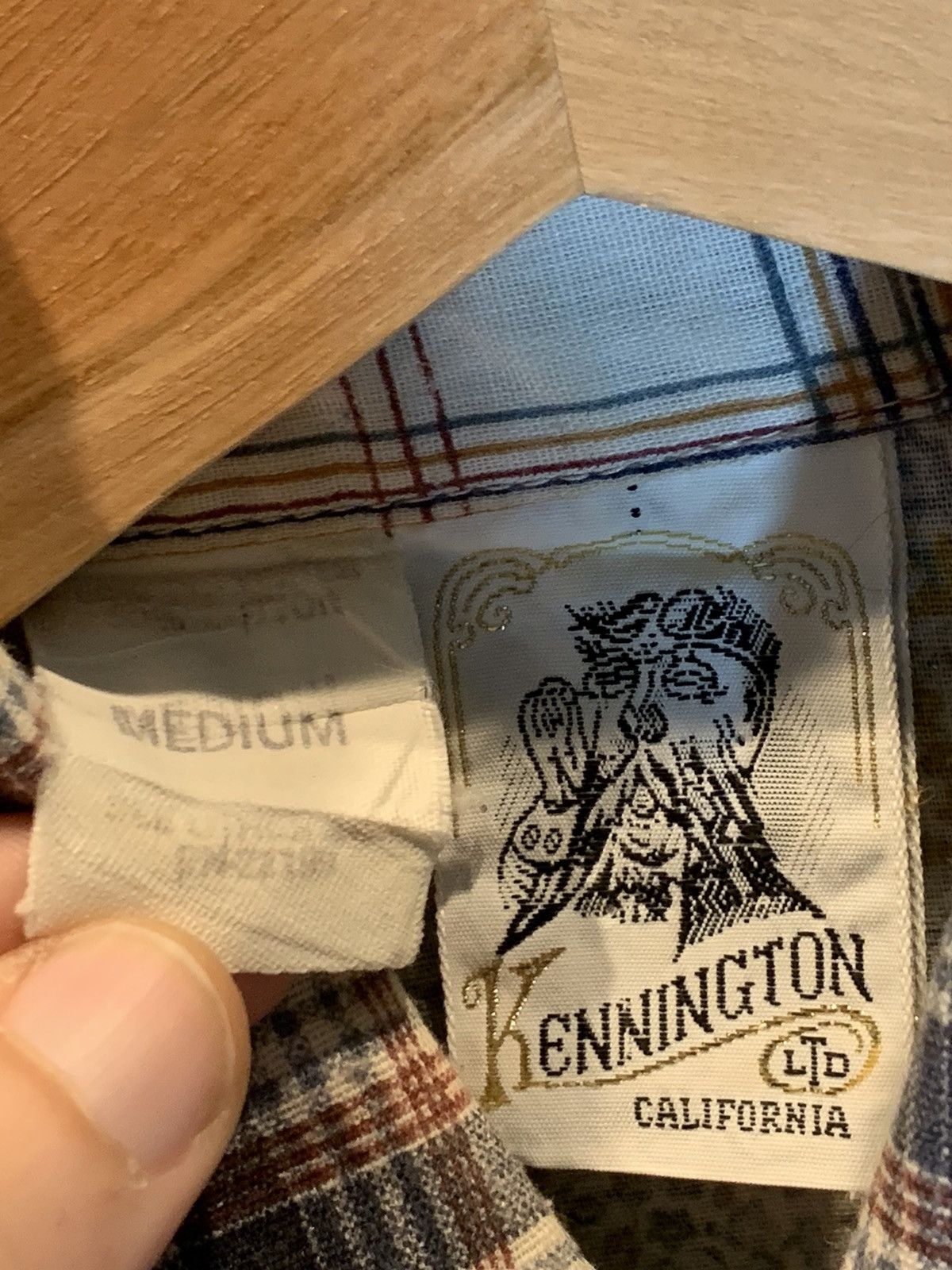 Kennington Ltd. RARE* Vintage 70’s Kennington Patchwork Western Button Shirt Size US M / EU 48-50 / 2 - 8 Thumbnail