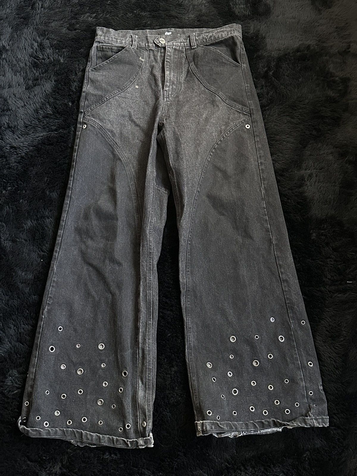 Other Streetwear Abstract Denim Pants Size US 30 / EU 46 - 1 Thumbnail