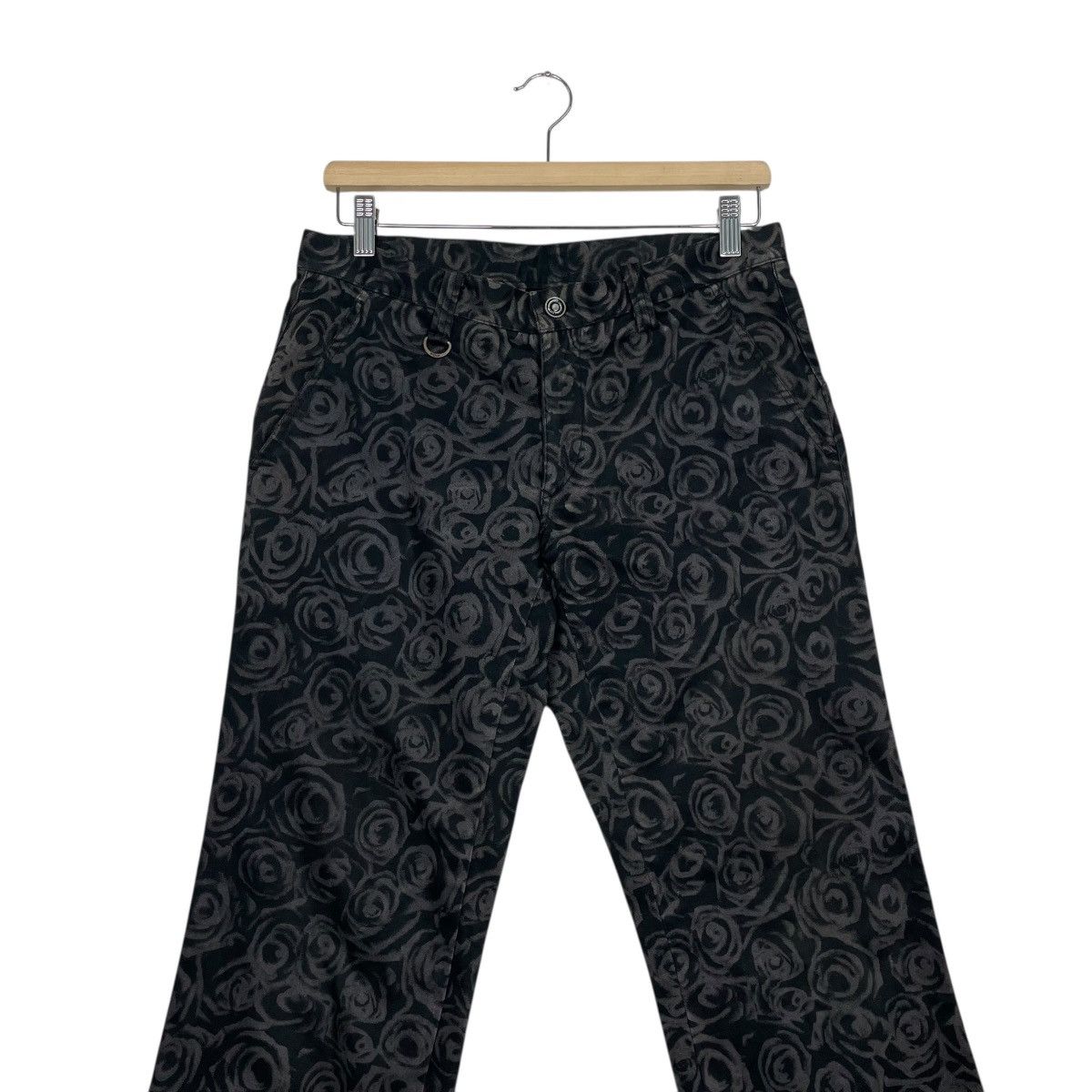Jean Paul Gaultier Jean Paul Gaultier Homme Object Flower Design Pants Size 32" / US 10 / IT 46 - 3 Thumbnail