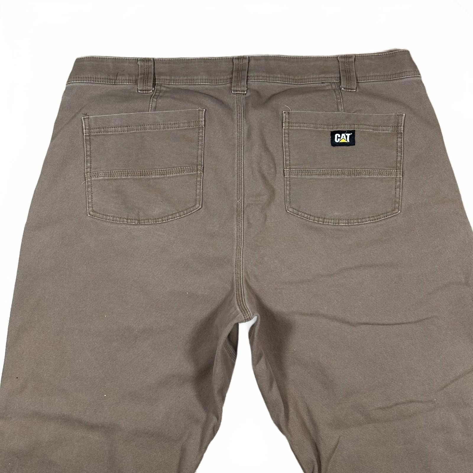Caterpillar CAT Mens Flex Waist Band Cellular Pocket Utility Pants 40x30 Size US 40 / EU 56 - 3 Thumbnail