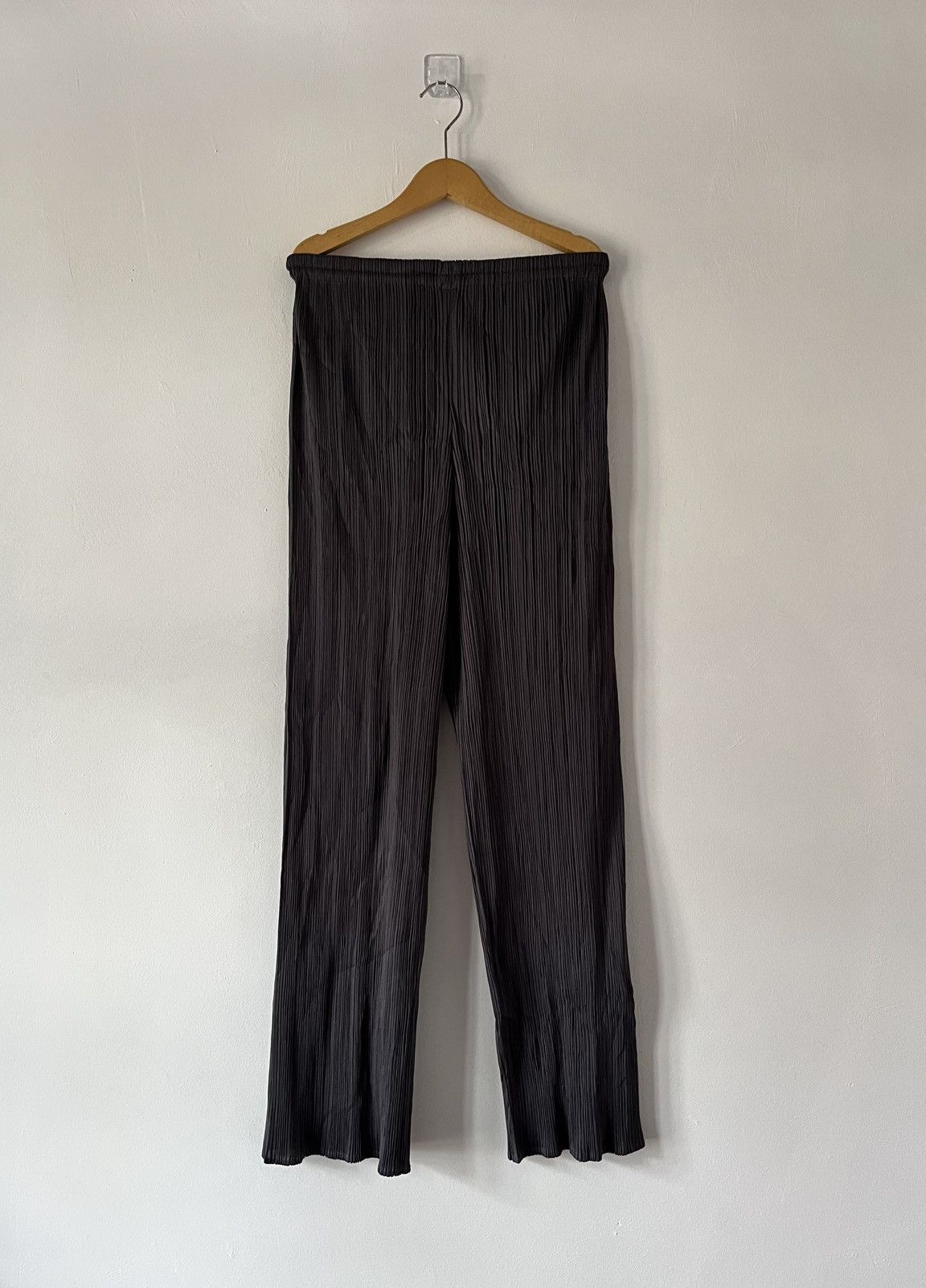 Pleats Please Issey Miyake Pleats Please Trousers Dark Gray Size US 32 / EU 48 - 4 Thumbnail