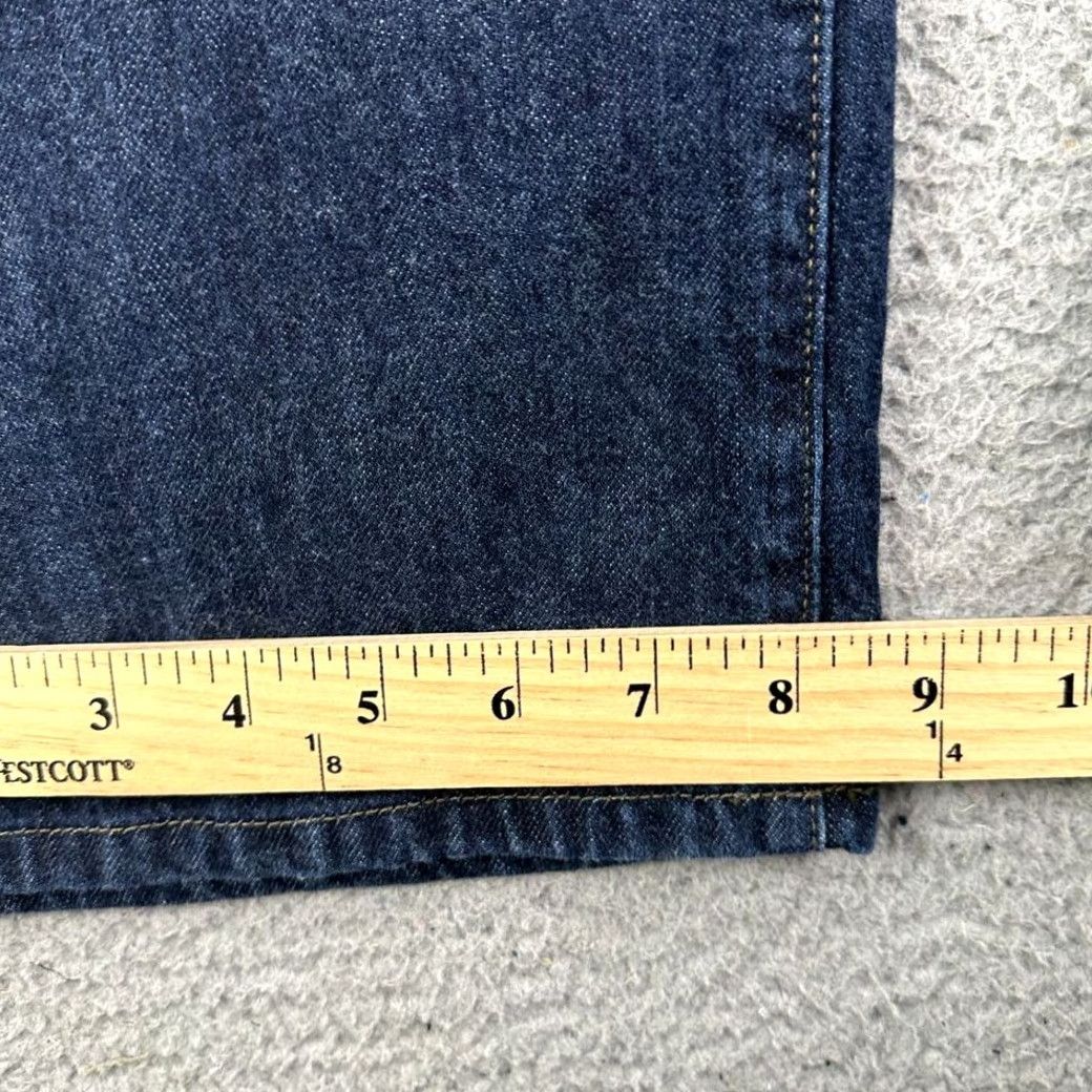 Vintage L.L. Bean Straight Jeans Mens 38X29 Blue Classic Fit Denim 5 Pocket Regular Inseam 29 Size US 38 / EU 54 - 7 Thumbnail