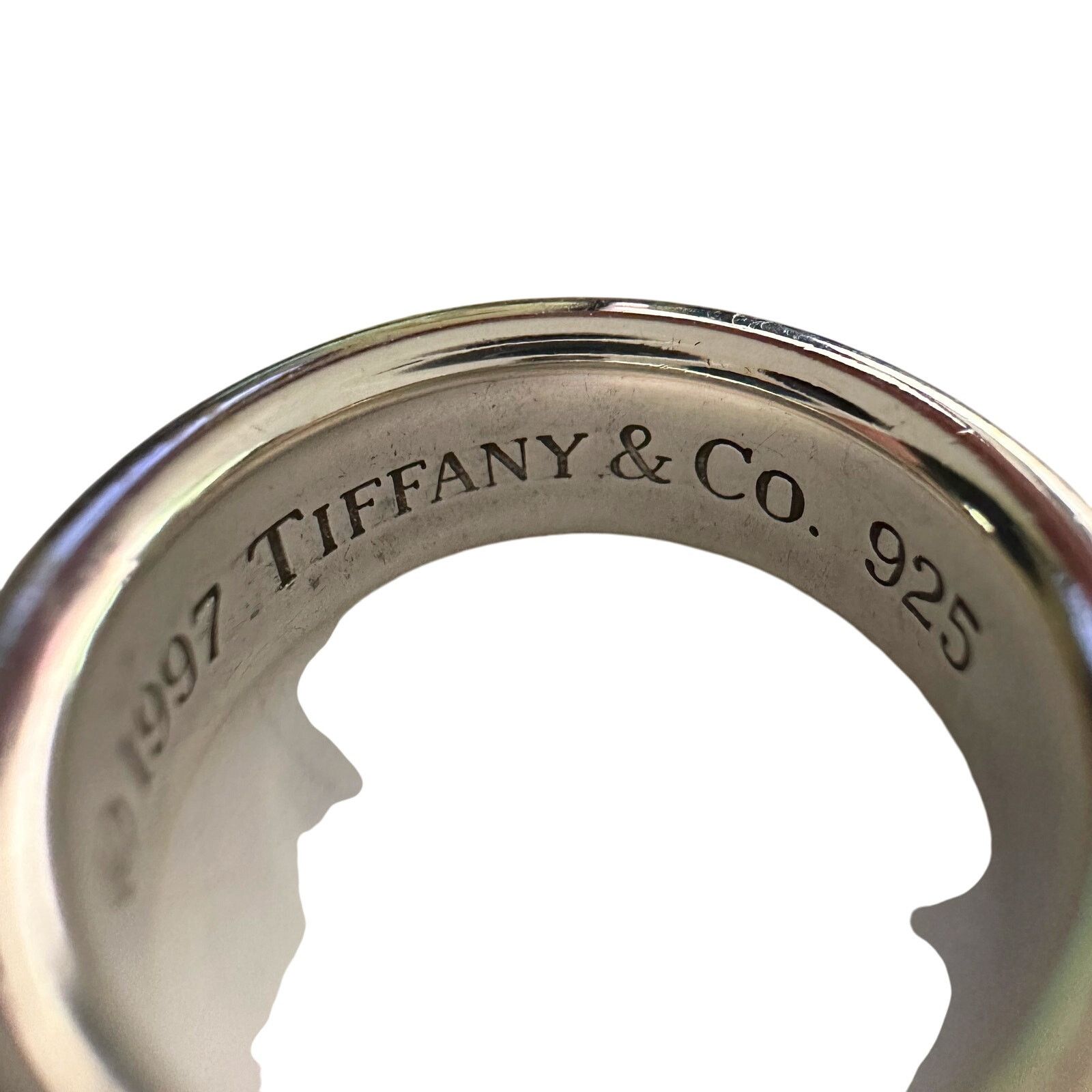 Tiffany & Co. Tiffany & Co Thick 1837 Sterling Silver Ring - Size 5 Size ONE SIZE - 2 Thumbnail