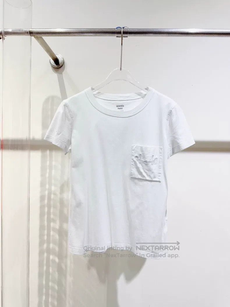 Hermes Hermes Short Sleeve Size XXS / US 00 / IT 34 - 1 Thumbnail