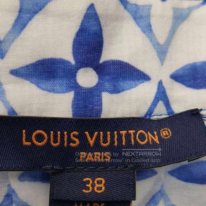 Louis Vuitton Louis Vuitton Monogram Flower Tile Cotton Dress. Size US 38 / EU 54 - 5 Thumbnail