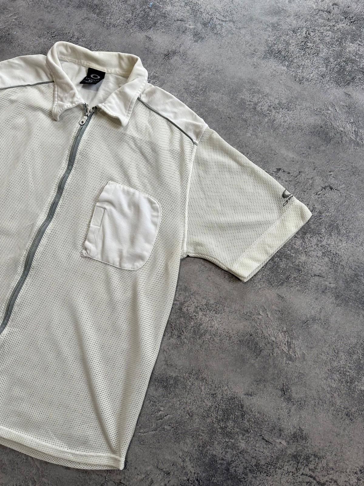 Oakley Oakley Vintage Polo Shirt Zip Sz XL Size US XL / EU 56 / 4 - 2 Thumbnail