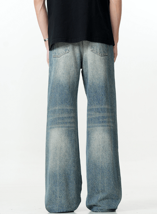 Japanese Brand × Jean American retro high street cleanfit washed versatile jeans Size US 32 / EU 48 - 6 Thumbnail