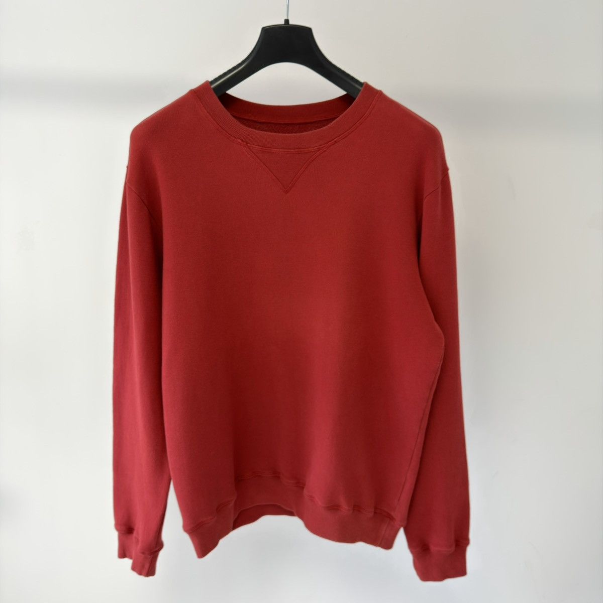 Maison Margiela A/W 11 Red Cotton Sweatshirt Size US M / EU 48-50 / 2 - 13 Thumbnail