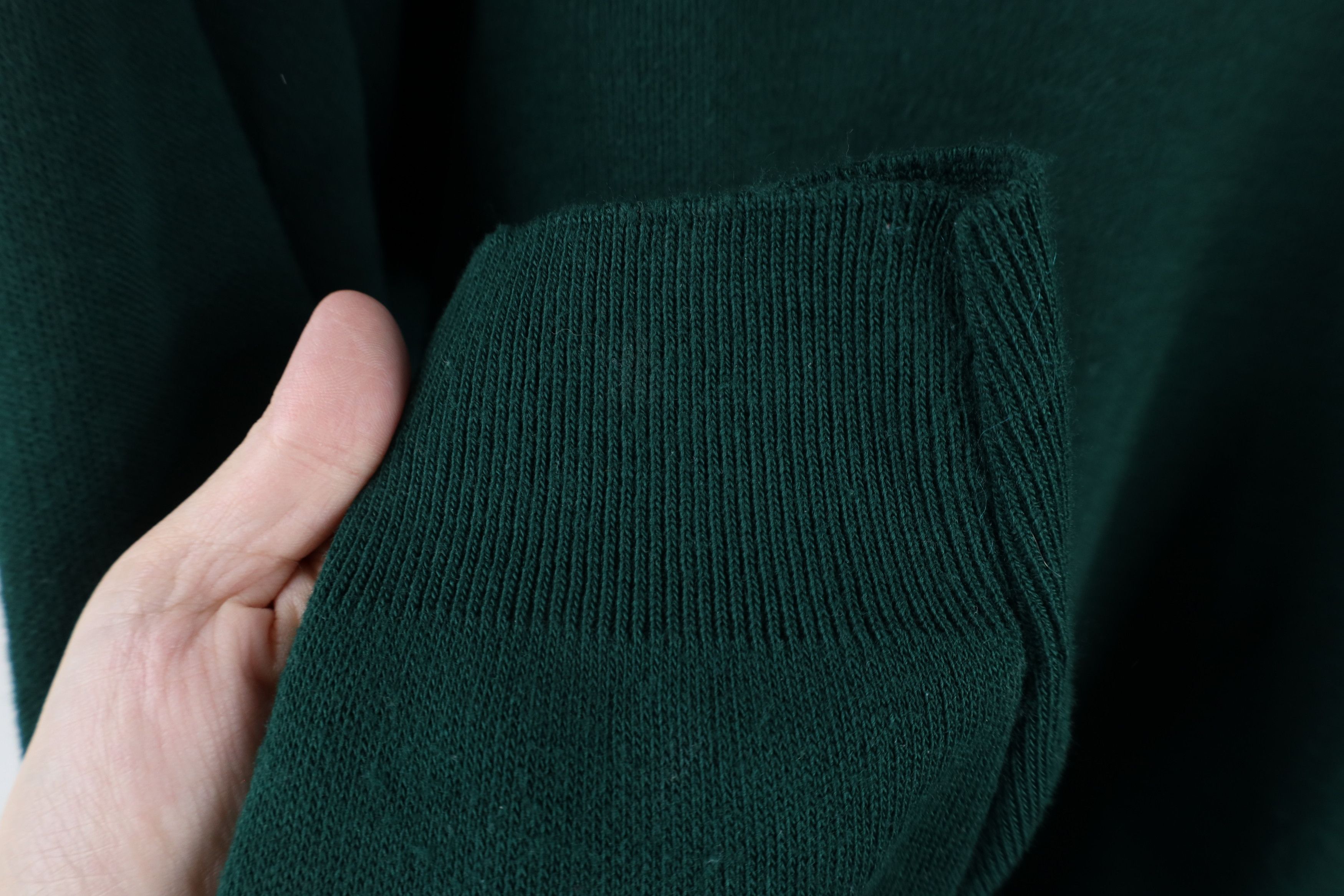 Orvis × Vintage Vintage 90s Orvis Knit Mock Neck Sweater Green Acrylic USA Size XL / US 12-14 / IT 48-50 - 4 Thumbnail