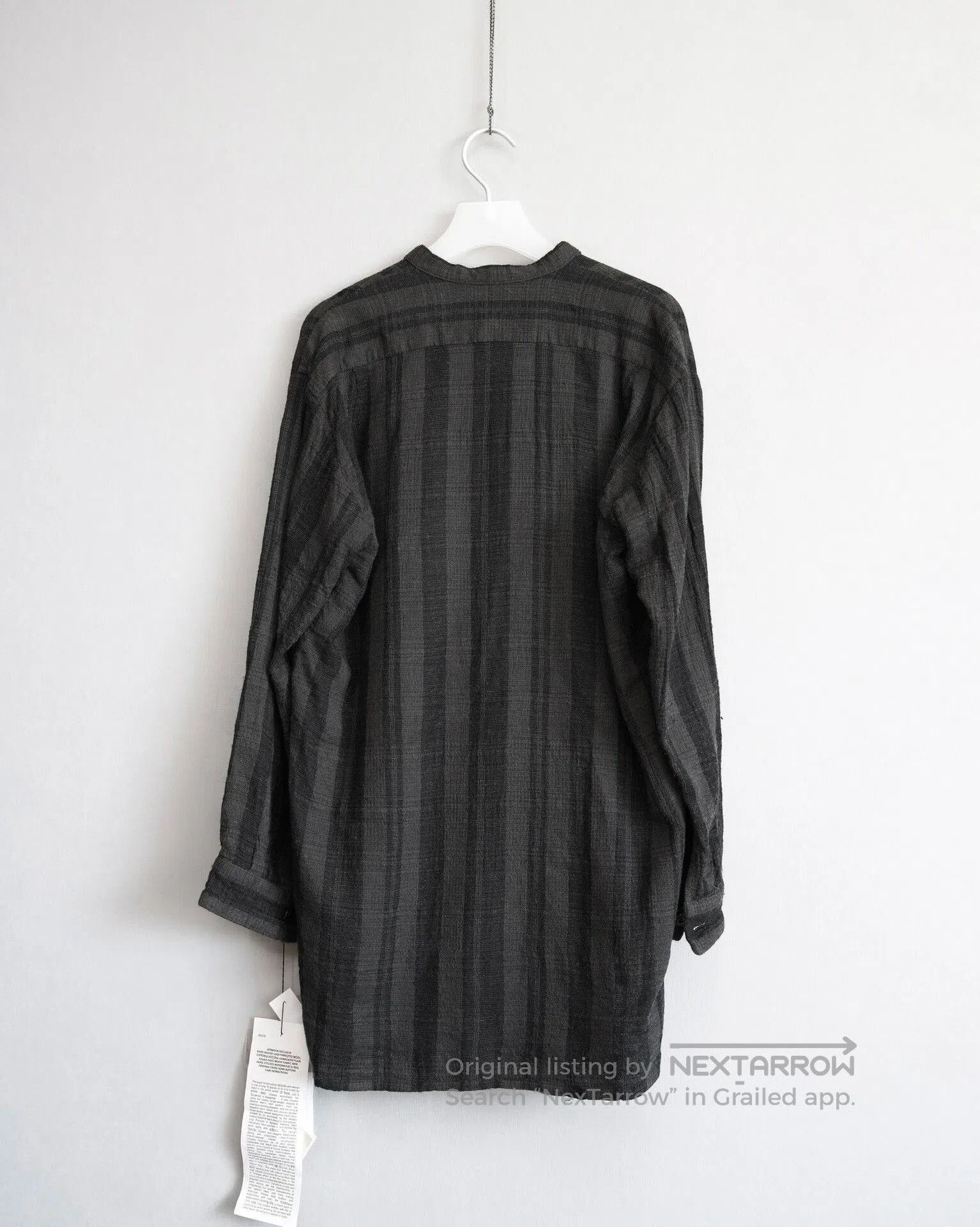 Geoffrey b.small 20SS Check Double-Layer Shirt.