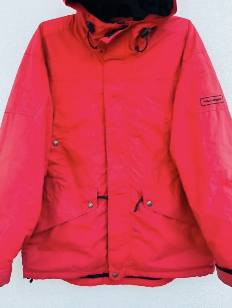 Polo Ralph Lauren × Vintage Vintage Polo Ralph Lauren Red Colour Jacket Size US L / EU 52-54 / 3 - 4 Thumbnail