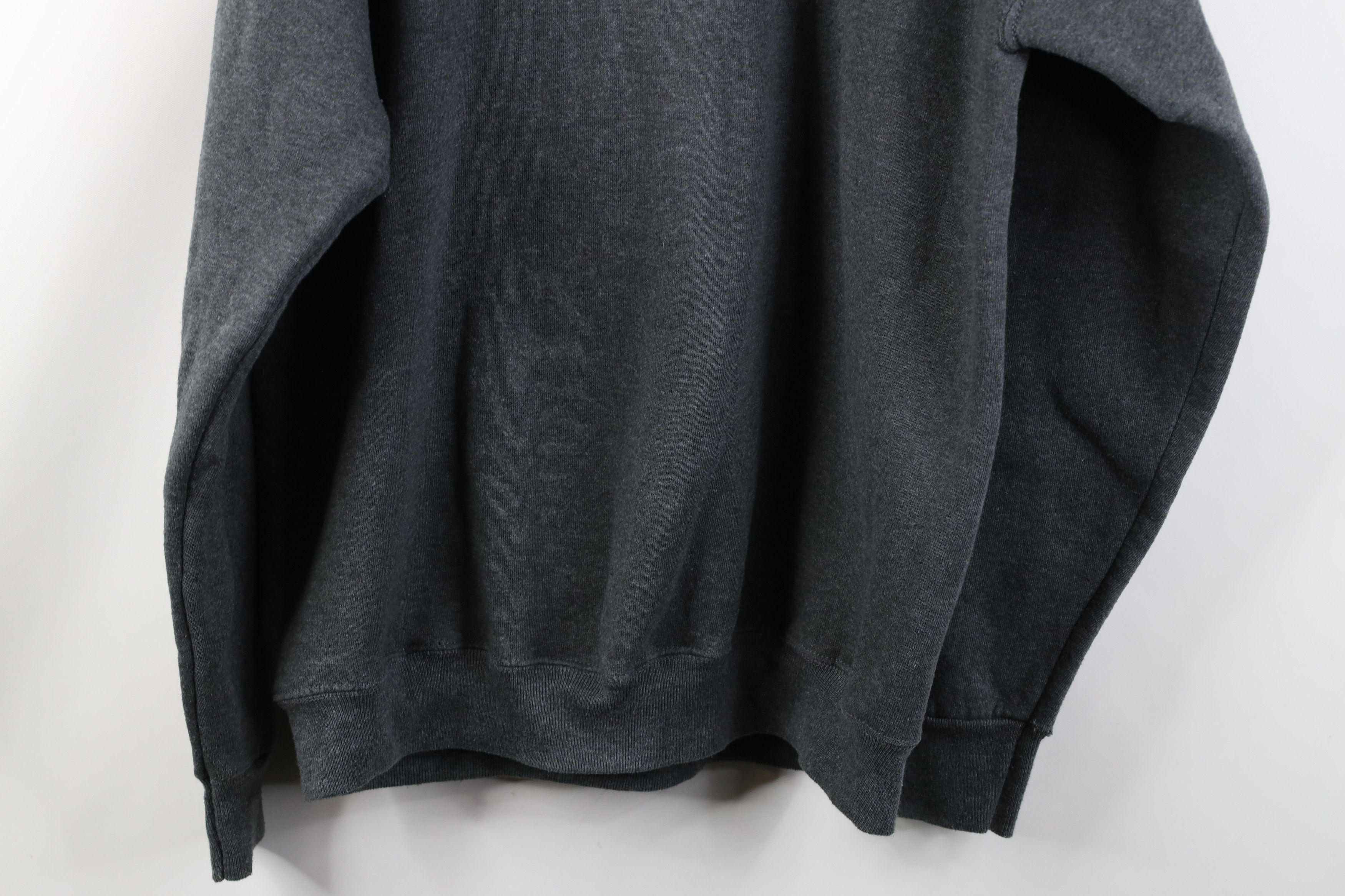 Vintage Vintage 90s Streetwear Heavy Crewneck Sweatshirt Gray USA Size US XL / EU 56 / 4 - 11 Thumbnail