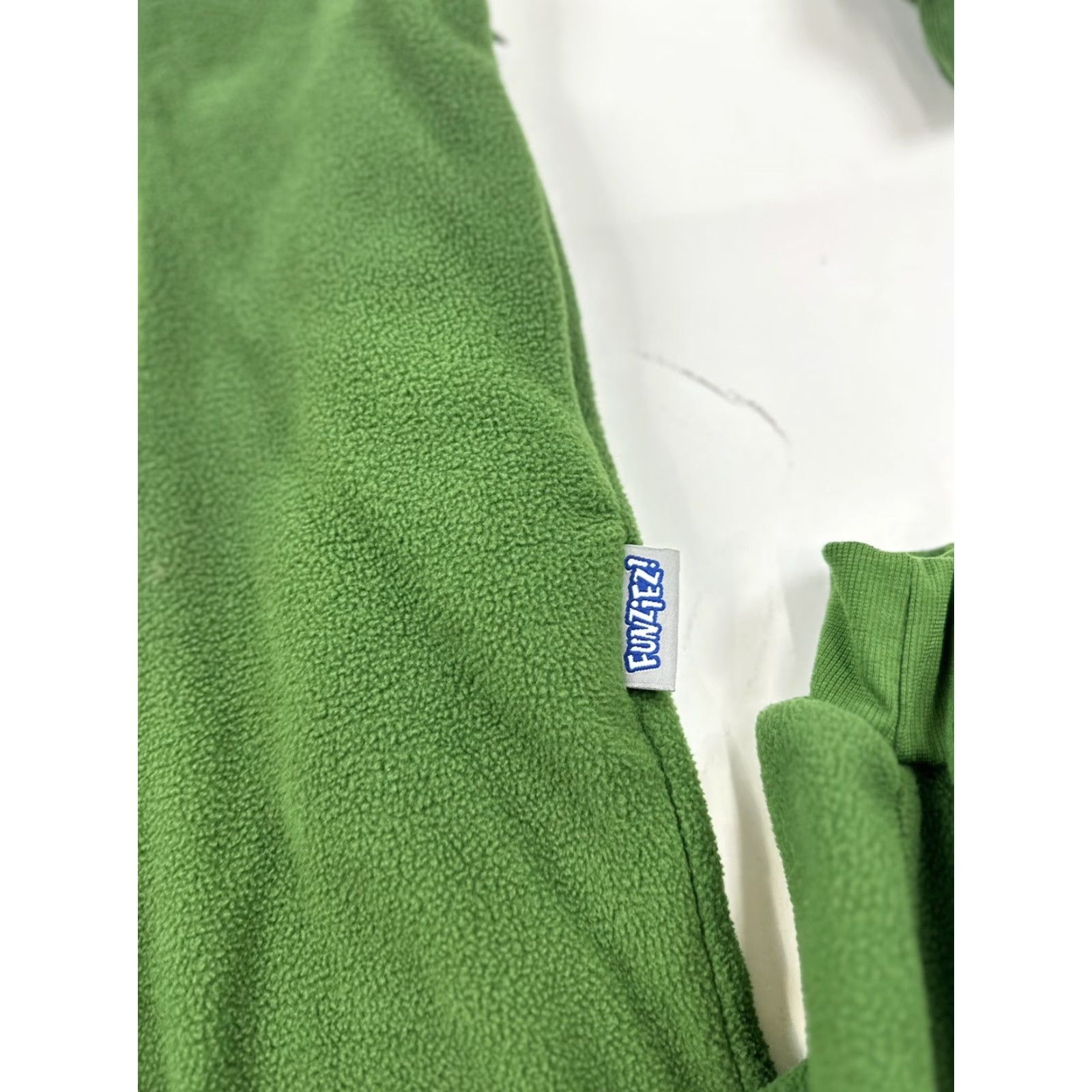 Vintage Funziez Jumpsuit One Piece Adult Medium Green Avacado Cosplay Costume Size ONE SIZE - 3 Thumbnail