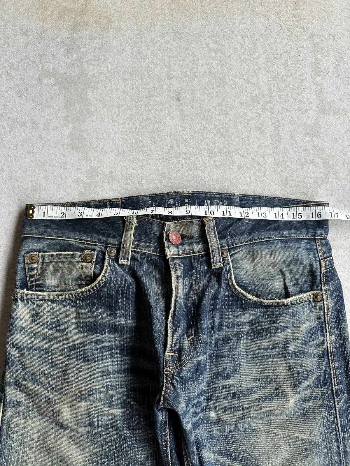 Kapital 🛒 LAST DROP DELETE TODAY🛒 EDWIN 503 Flare Distressed Denim Size US 33 - 7 Thumbnail