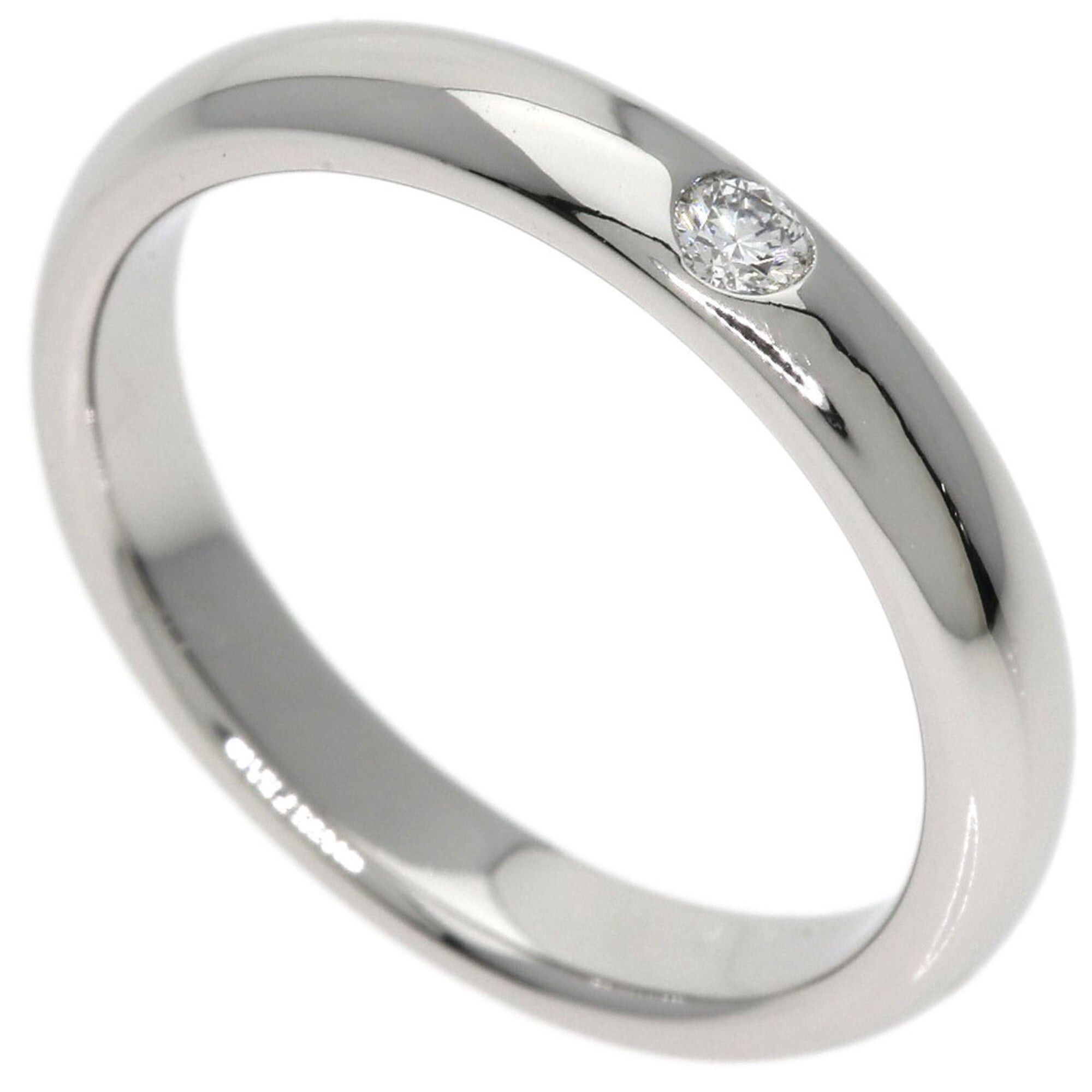 Harry Winston Harry Winston Wedding Ring, 1P Diamond, Platinum PT950, Women's. Size ONE SIZE - 1 Thumbnail