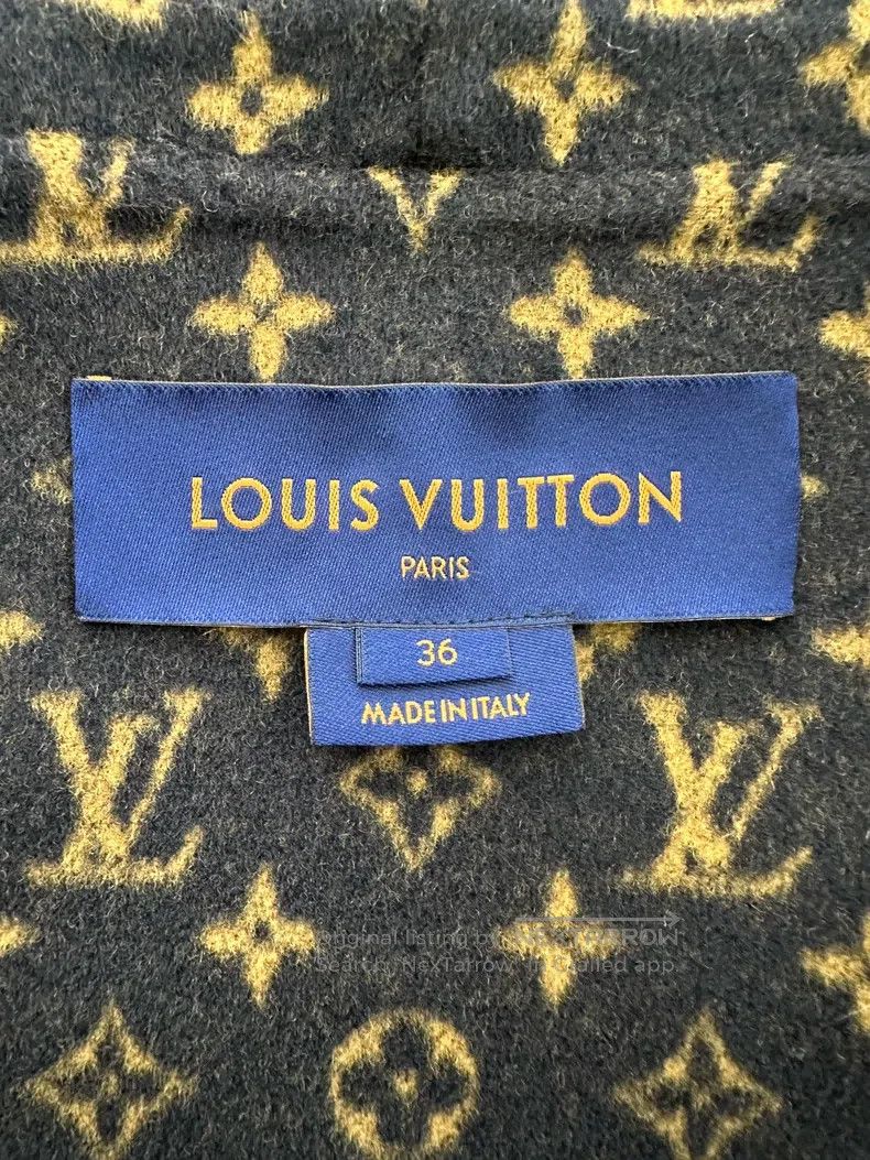 Louis Vuitton Louis Vuitton Wool coat with removable fur collar and full Size XS / US 0-2 / IT 36-38 - 8 Thumbnail