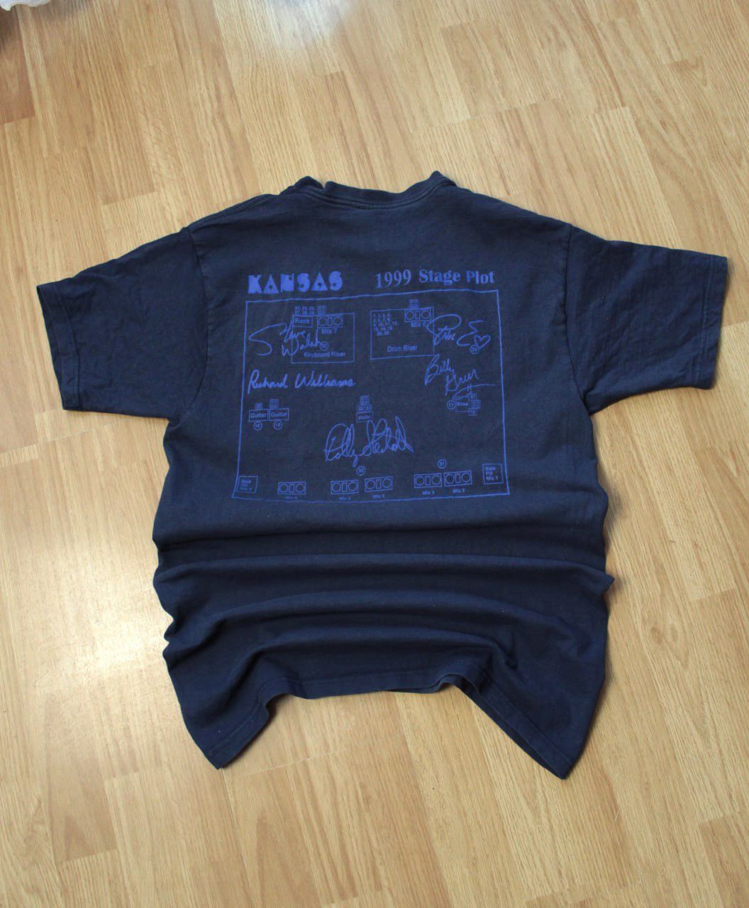 Band Tees 🔥 1999 Kansas 25th Anniversary Tour Rock Band Vintage Shirt Size US L / EU 52-54 / 3 - 2 Thumbnail