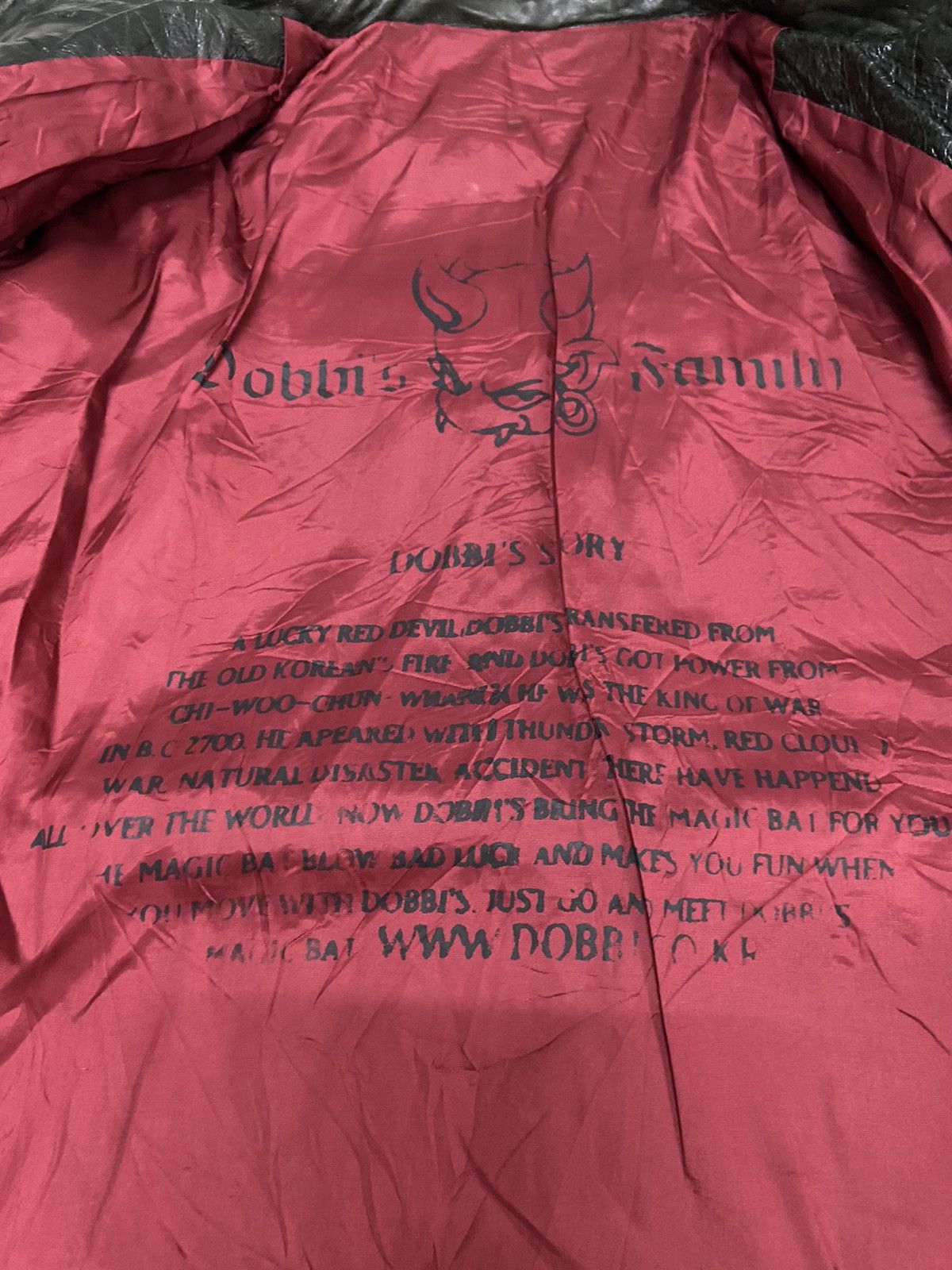Japanese Brand DOBBI’S FAMILY ROAD RIDER MOTO MAFIA JACKET Size US M / EU 48-50 / 2 - 9 Thumbnail