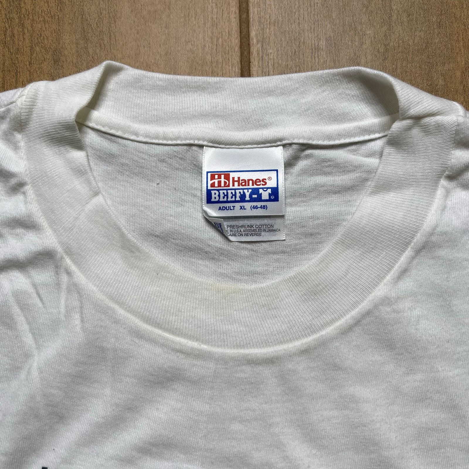 Hanes Vintage Hanes Beefy-T ESG Surf The ISR T Shirt Mens XL 90s Size US XL / EU 56 / 4 - 3 Thumbnail