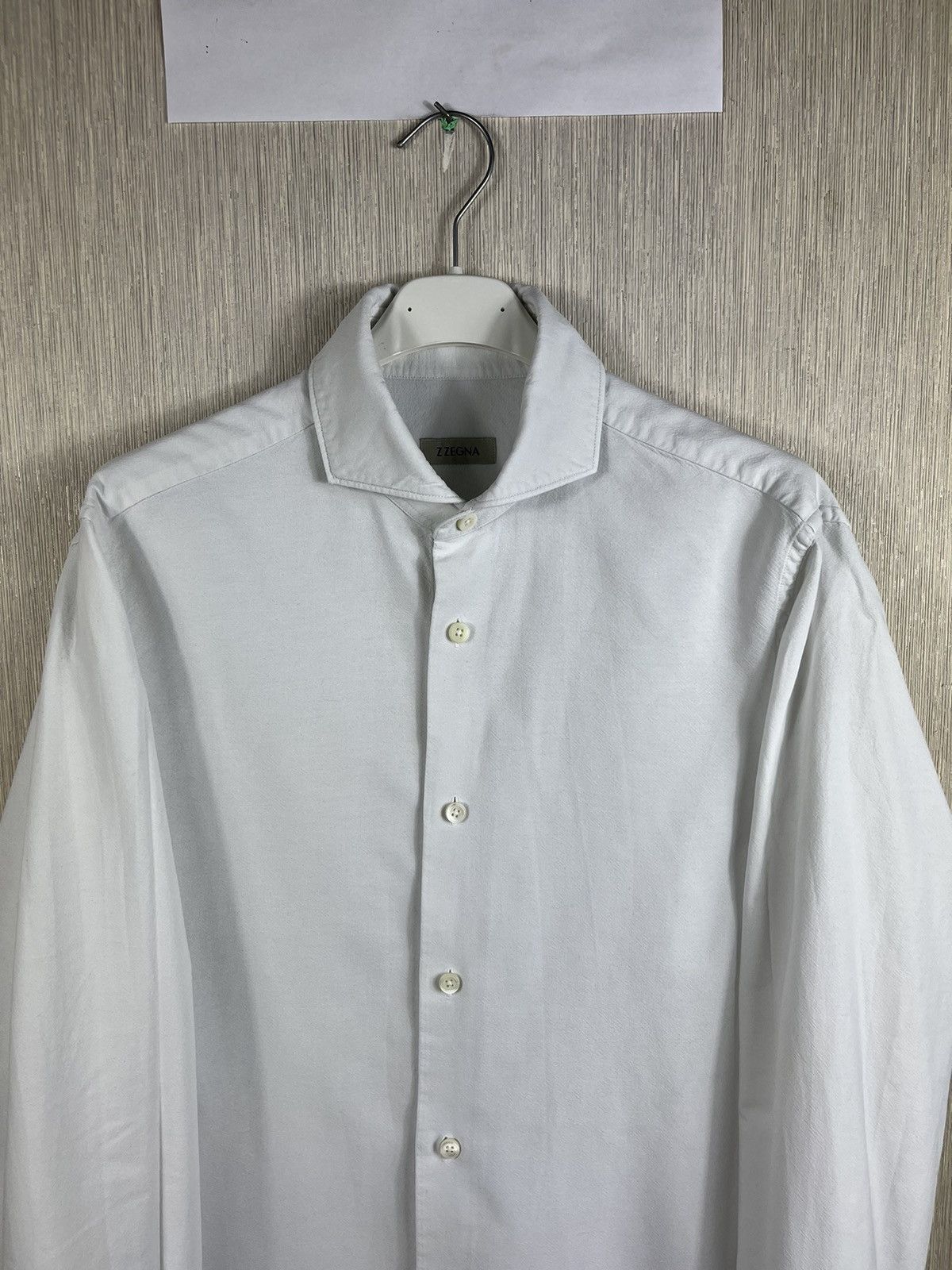 Ermenegildo Zegna × Z Zegna Z Zegna Ermenegildo Zegna classic Camicia-hemd shirt casual Size US S / EU 44-46 / 1 - 5 Thumbnail