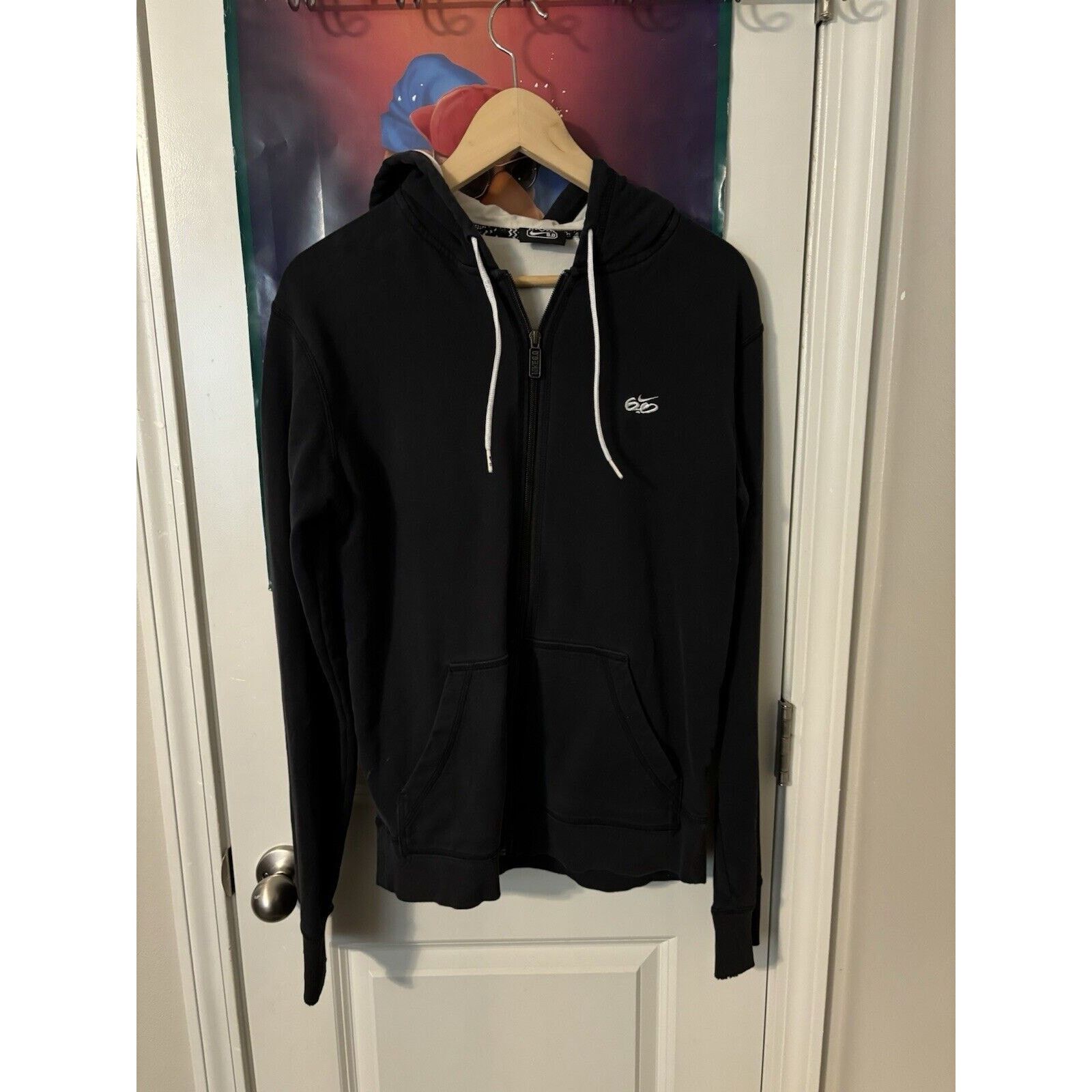 Nike Vintage nike black 6.0 Zip up pullover jacket size Unknown Size US M / EU 48-50 / 2 - 1 Thumbnail