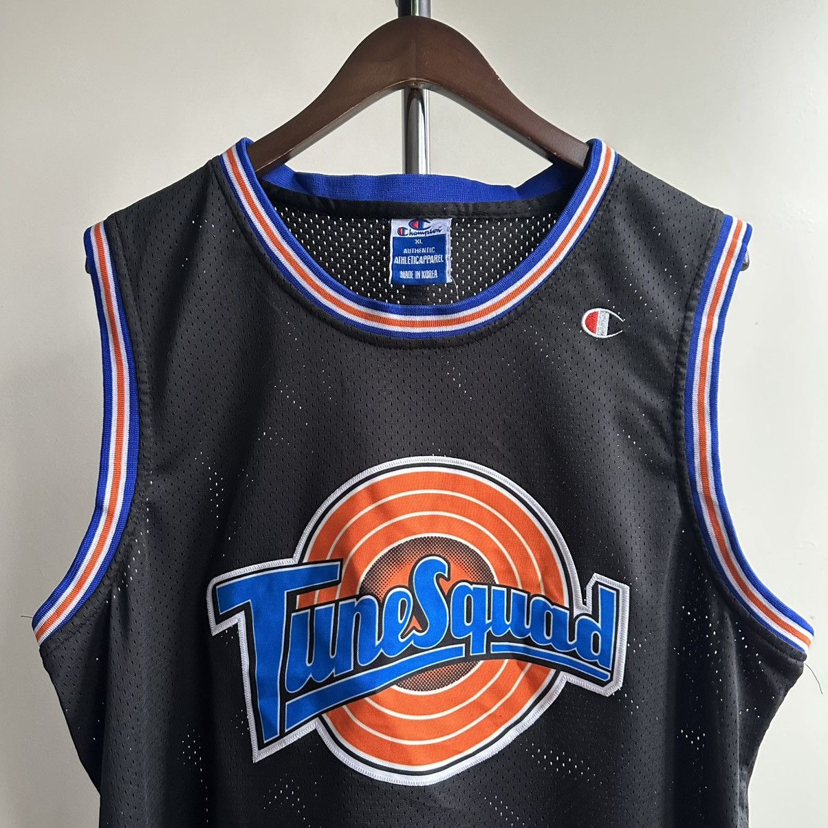 NBA × Warner Bros Vintage Tune Squad Space Jam TAZ #1 Champion NBA Jersey Size US XL / EU 56 / 4 - 3 Thumbnail