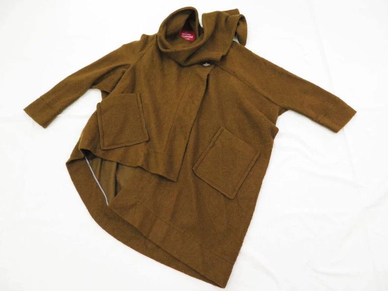 Vivienne Westwood Vivienne Westwood sizeO/S Caramel colored scarf coat Size M / US 6-8 / IT 42-44 - 3 Thumbnail