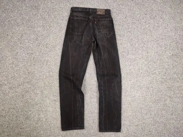 Levi's Vintage 90's Levis 615 fit Guide Faded Black Denim Jeans Size US 30 / EU 46 - 10 Thumbnail