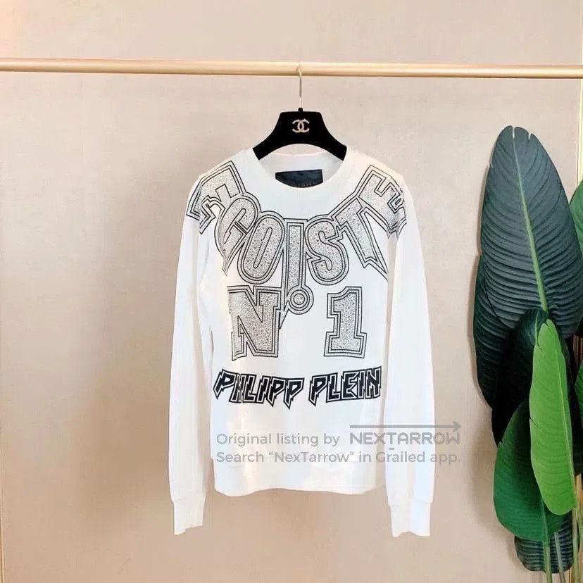 Philipp Plein Philipp Plein White Sweatshirt. Size XS / US 0-2 / IT 36-38 - 1 Thumbnail