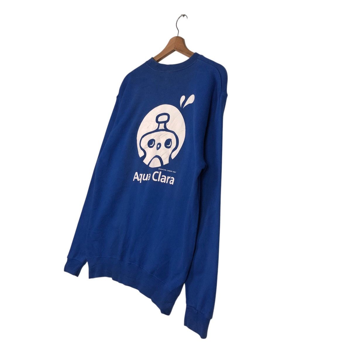 Cartoon Network × Japanese Brand 📌Vintage Sweatshirt Aqua Clara Big Logo Size US M / EU 48-50 / 2 - 11 Thumbnail