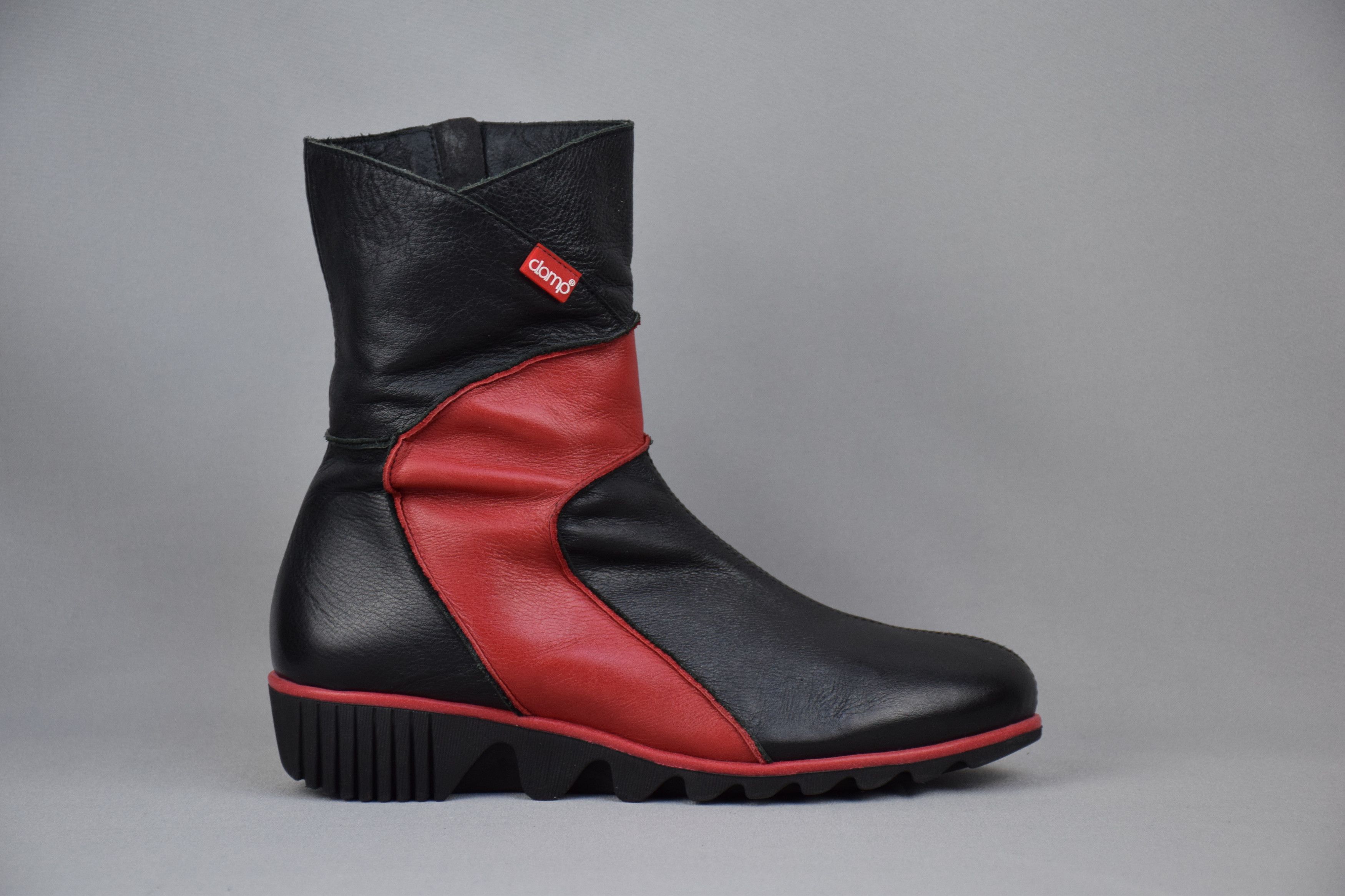 Other Clamp Boots Women's Leather Biker Shoes US 8 UK 6 EU 39 Size US 8 / IT 38 - 1 Thumbnail
