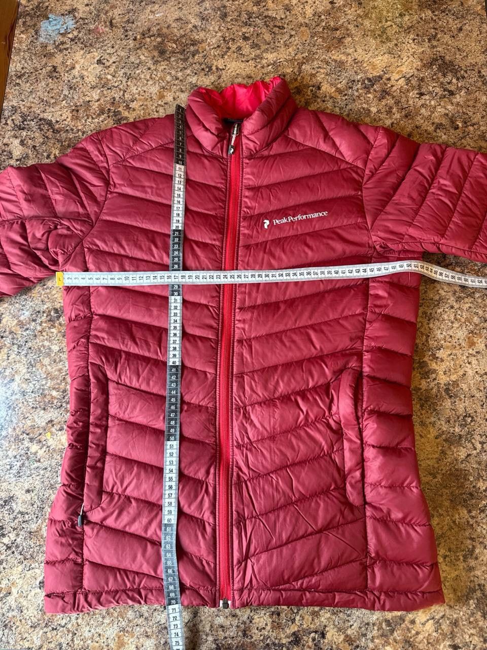 Peak Performance Peak Performance Frost Down Jacket Red PERTEX Light Full Zip Size US S / EU 44-46 / 1 - 1 Thumbnail