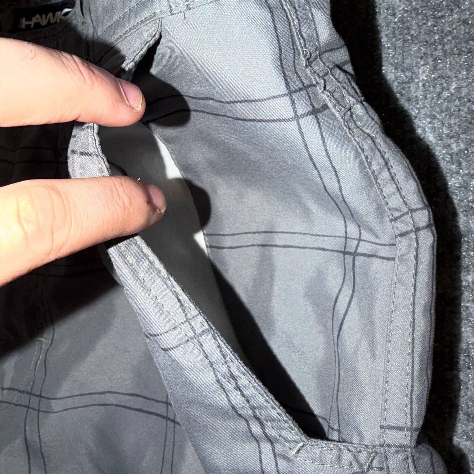 Tony Hawk Tony Hawk Grey Striped Swim Trunks Mens MD 32 VTG 90s Size US 32 / EU 48 - 2 Thumbnail