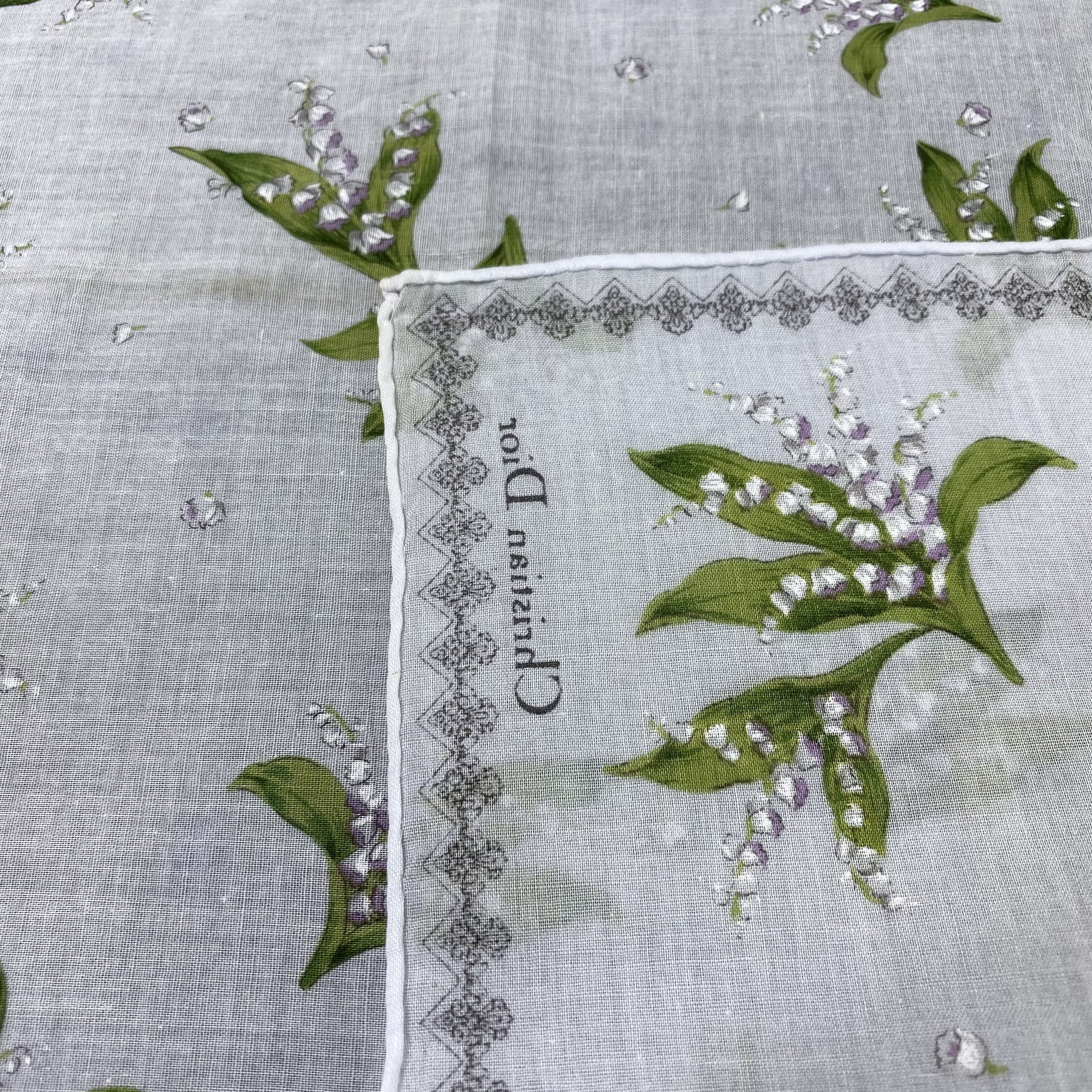 Japanese Brand Christian Dior Handkerchief / Bandana / Neckerchief-B2358 Size ONE SIZE - 6 Thumbnail