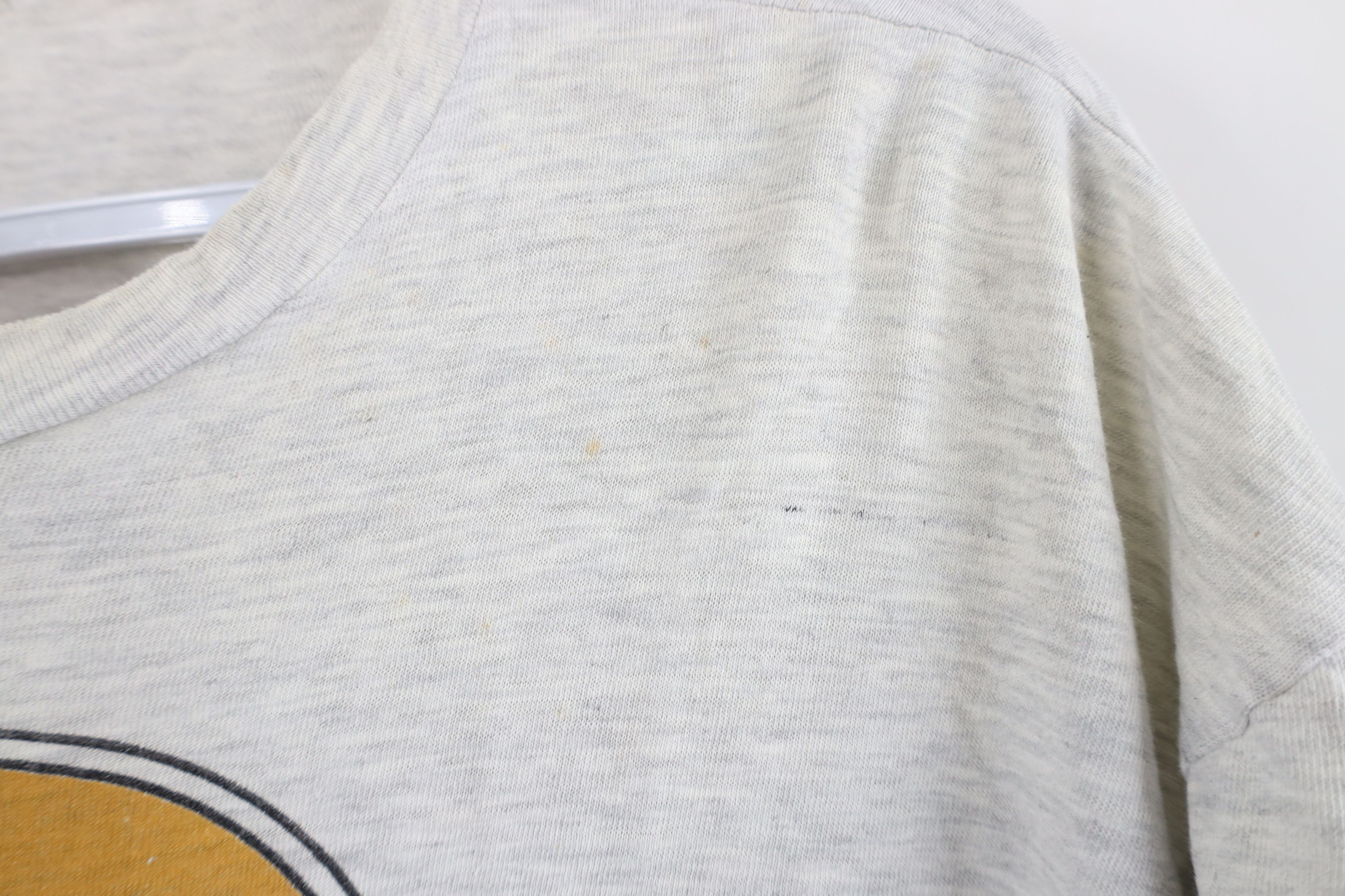 Hard Rock Cafe Vintage 90s Hard Rock Cafe Malta T-Shirt Heather Gray Size L / US 10 / IT 46 - 5 Thumbnail