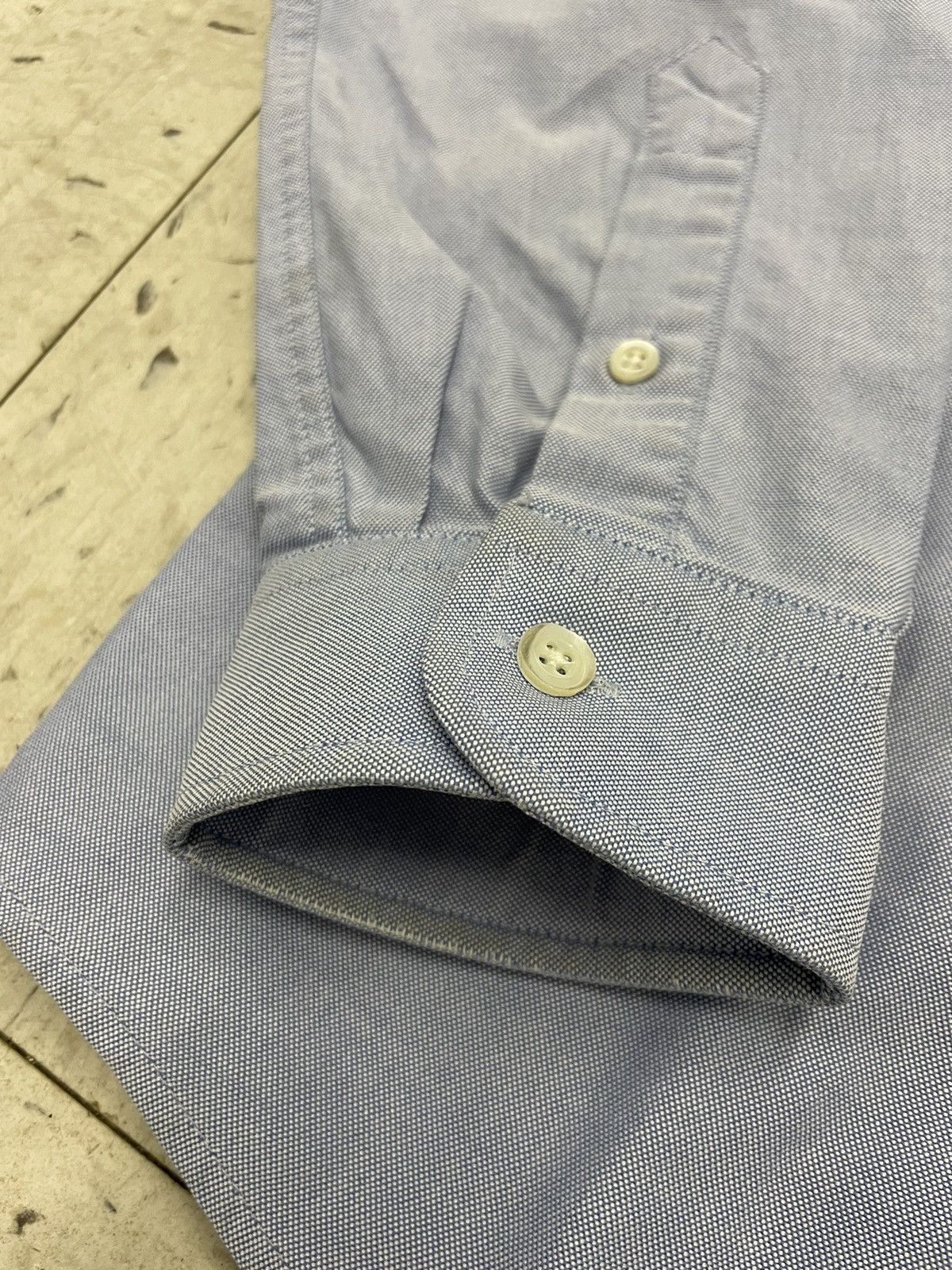 AMI Alexandre Mattiussi Oxford Button Down Shirt Cotton 41 Size US M / EU 48-50 / 2 - 7 Thumbnail