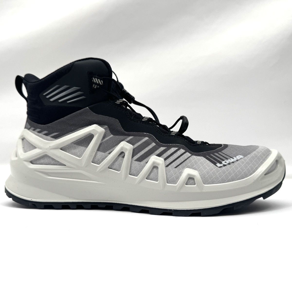 LOWA Lowa Men's Merger GTX Mid Off White Waterproof Hiking Boots Size US 11.5 / EU 44-45 - 5 Thumbnail