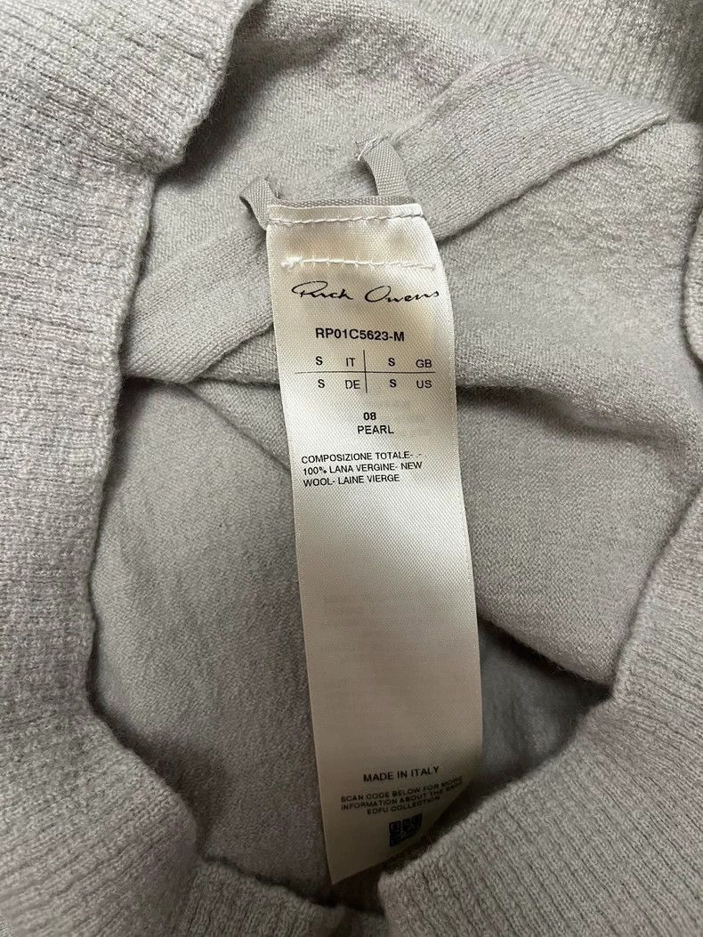 Rick Owens Rick Owens SS23 Women's Pure Wool Pullover sweater Size S / US 4 / IT 40 - 3 Thumbnail